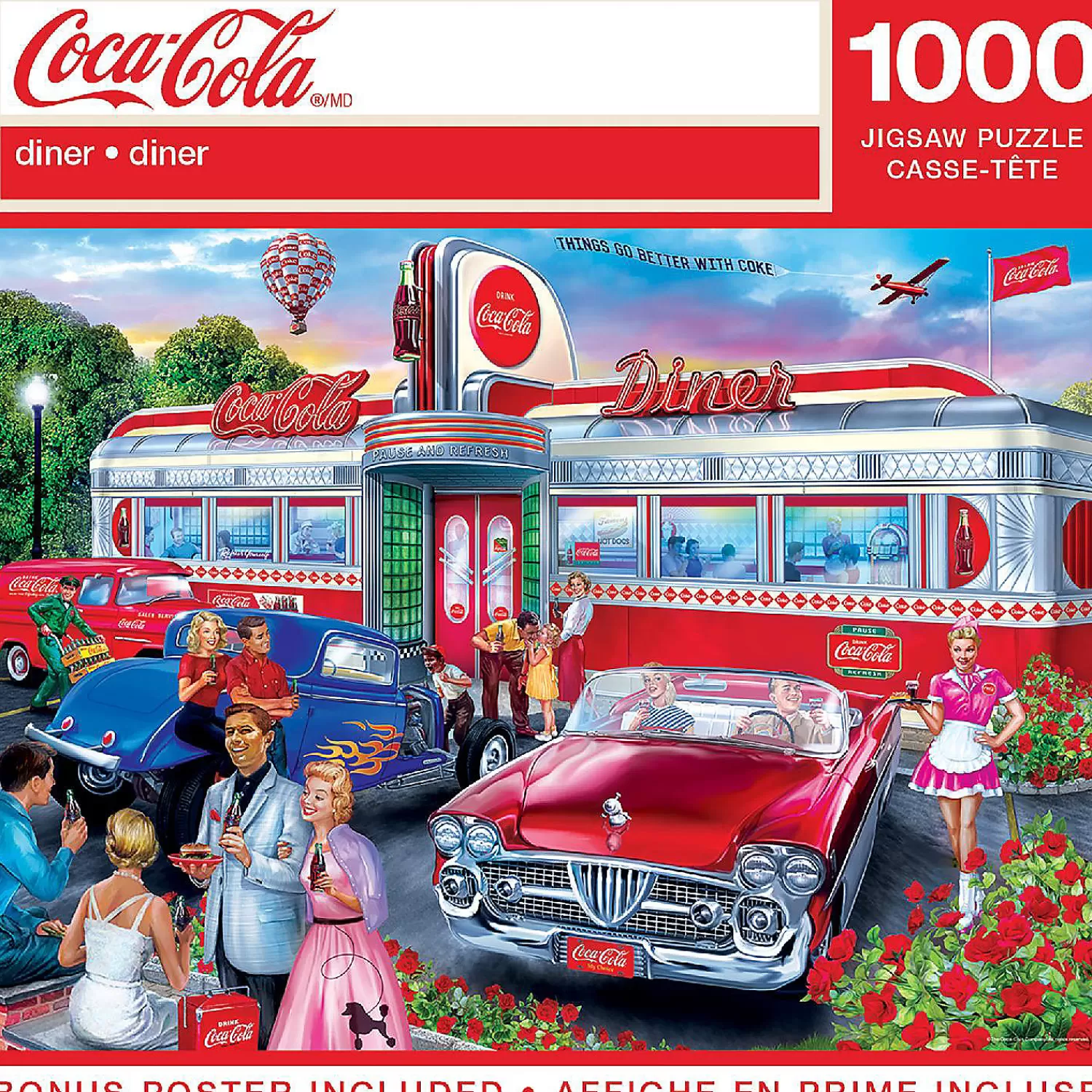 Oriental Trading Puzzles*Masterpieces Diner 1000Piece