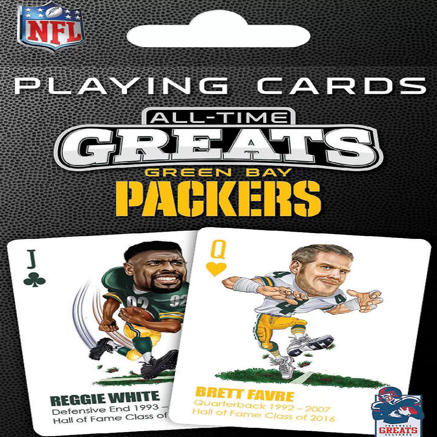 Oriental Trading Playing Cards*Masterpieces Green Bay Packers All-Time Greats Playing Cards