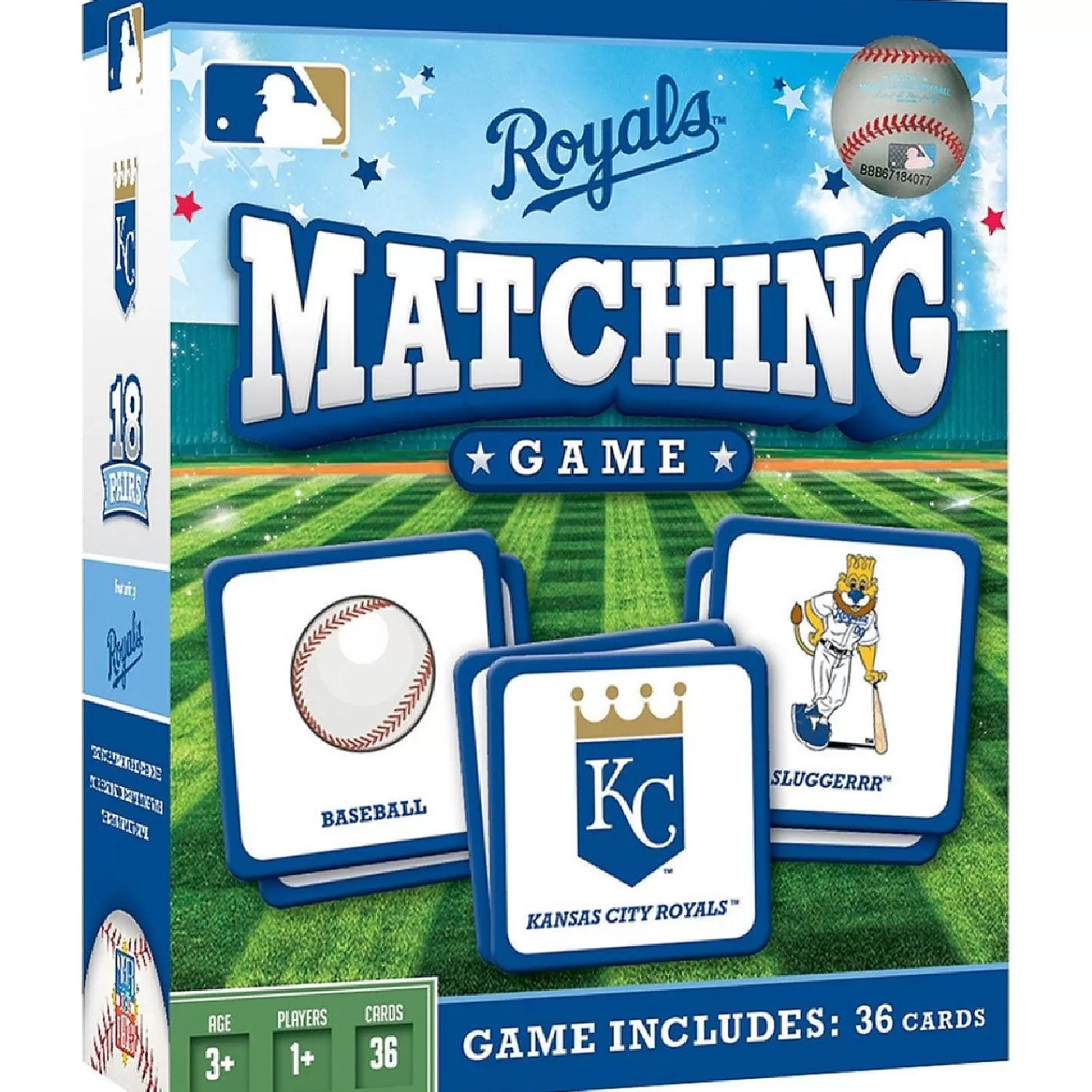 Oriental Trading Playing Cards*Masterpieces Kansas City Royals Matching Game