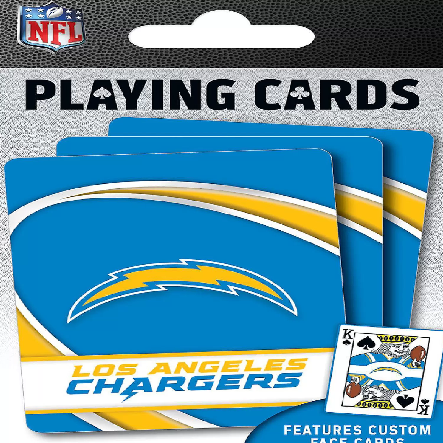 Oriental Trading Playing Cards*Masterpieces Los Angeles Chargers Playing Cards