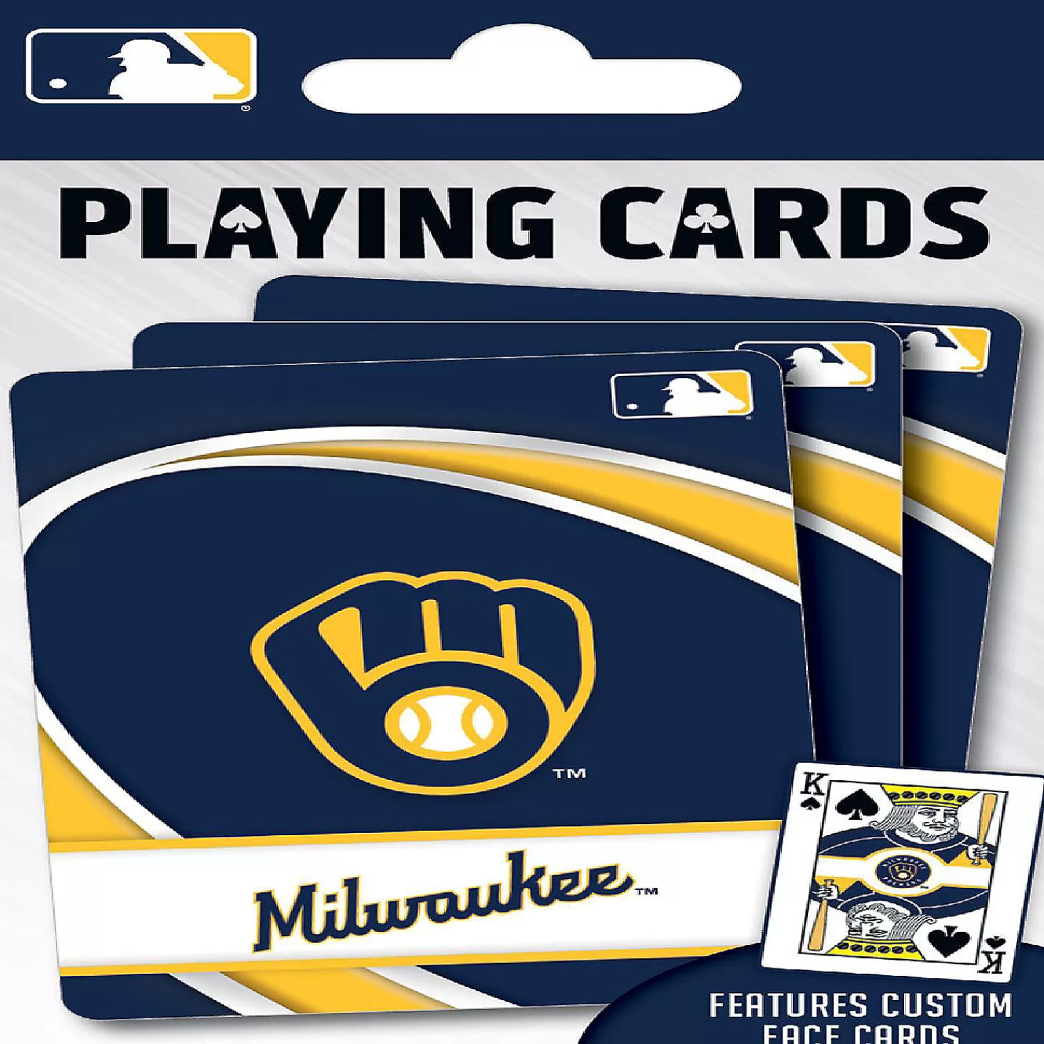 Oriental Trading Playing Cards*Masterpieces Milwaukee Brewers Playing Cards