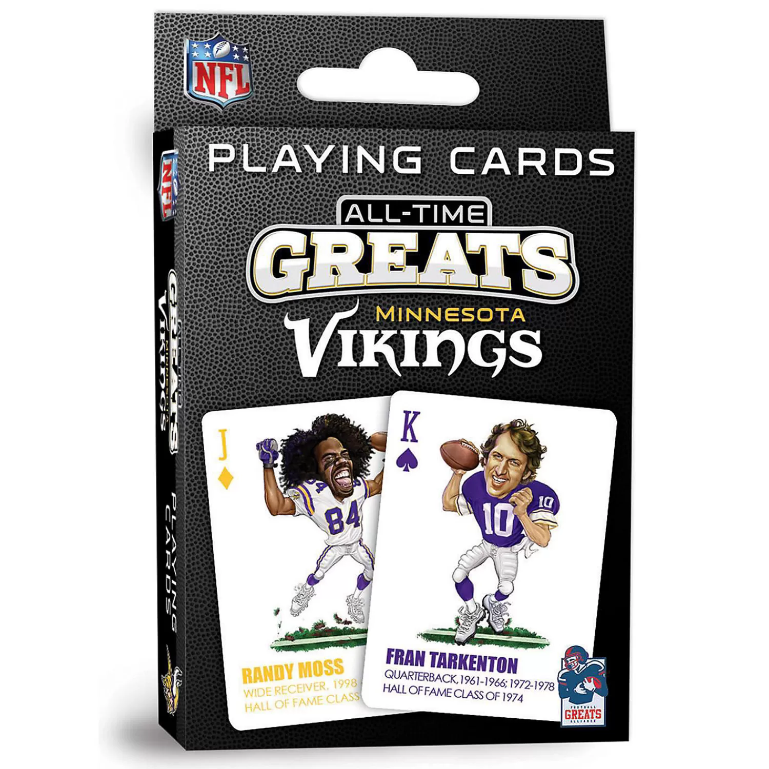 Oriental Trading Playing Cards*Masterpieces Minnesota Vikings All-Time Greats Playing Cards