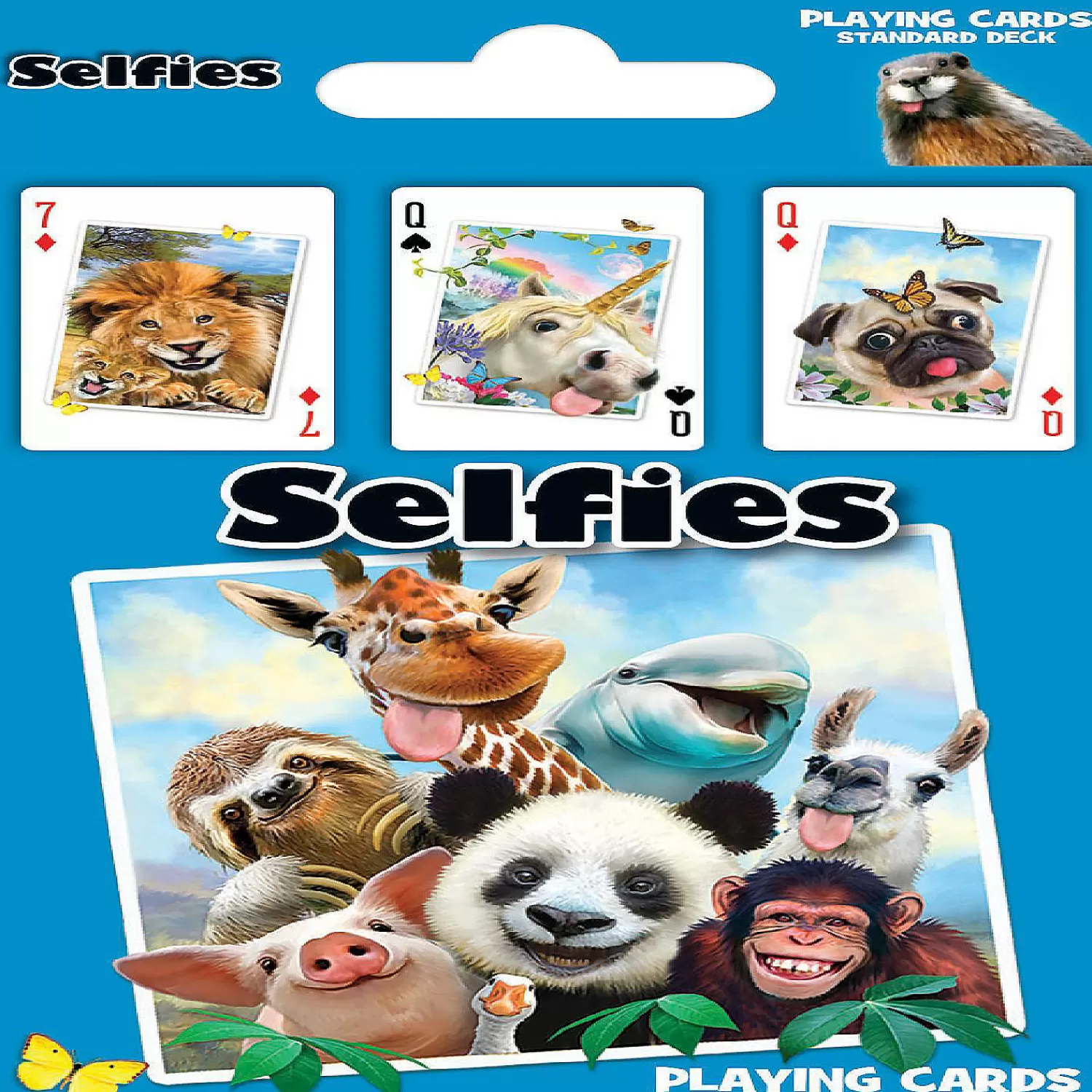 Oriental Trading Playing Cards*Masterpieces Selfies Playing Cards