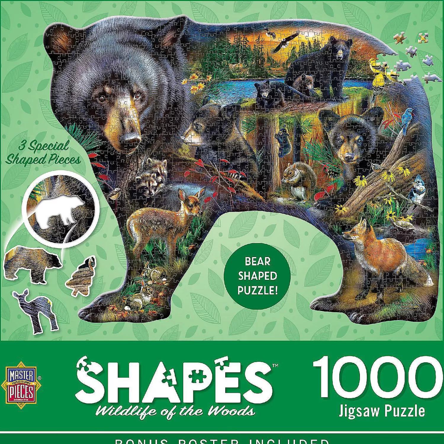 Oriental Trading Puzzles*Masterpieces Wildlife Of The Woods 1000