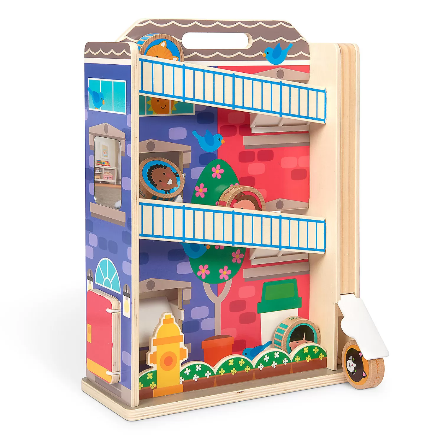 Oriental Trading Play Sets*Melissa & Doug Go Tots Town House Tumble