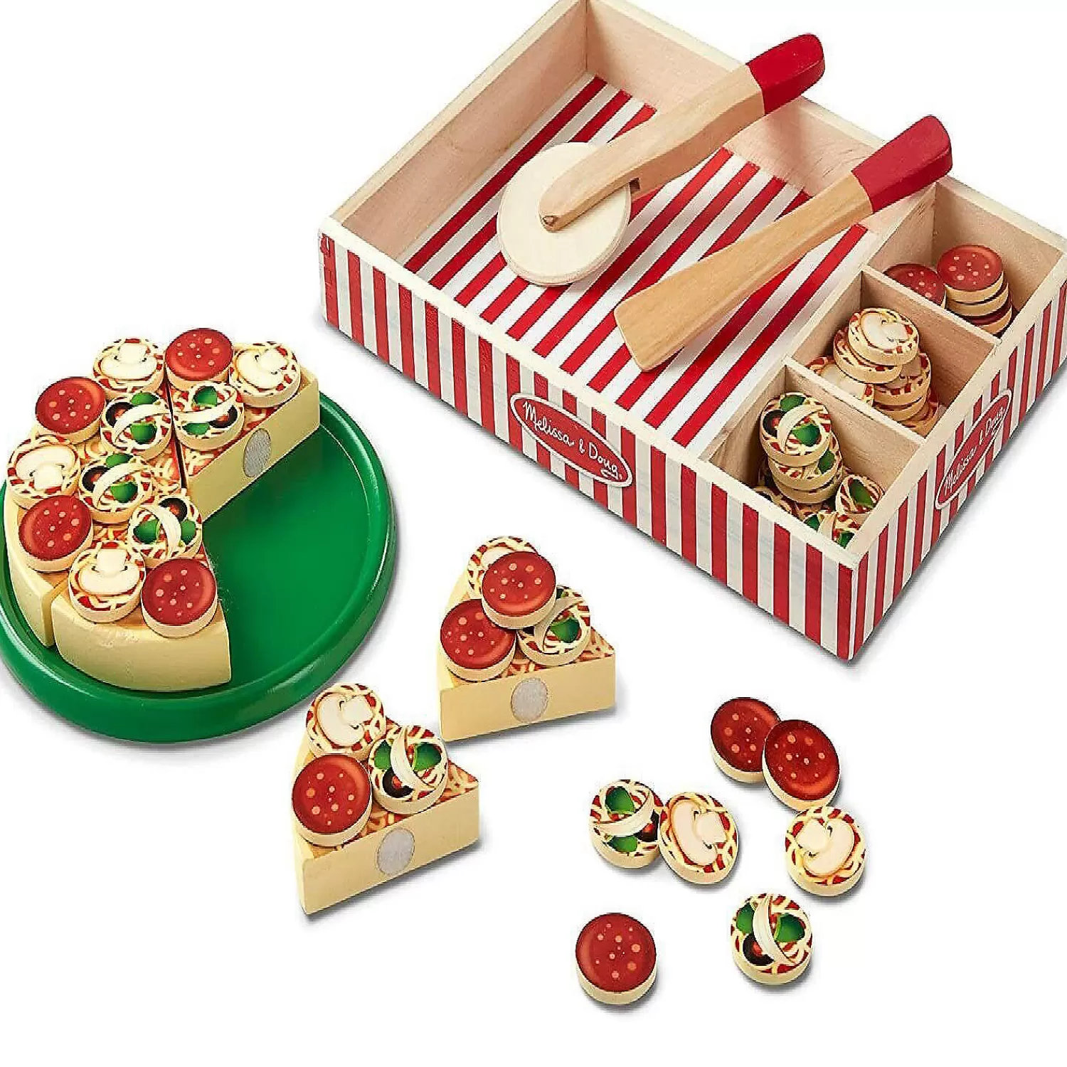 Oriental Trading Play Sets*Melissa And Doug Pizza Party Wooden Set