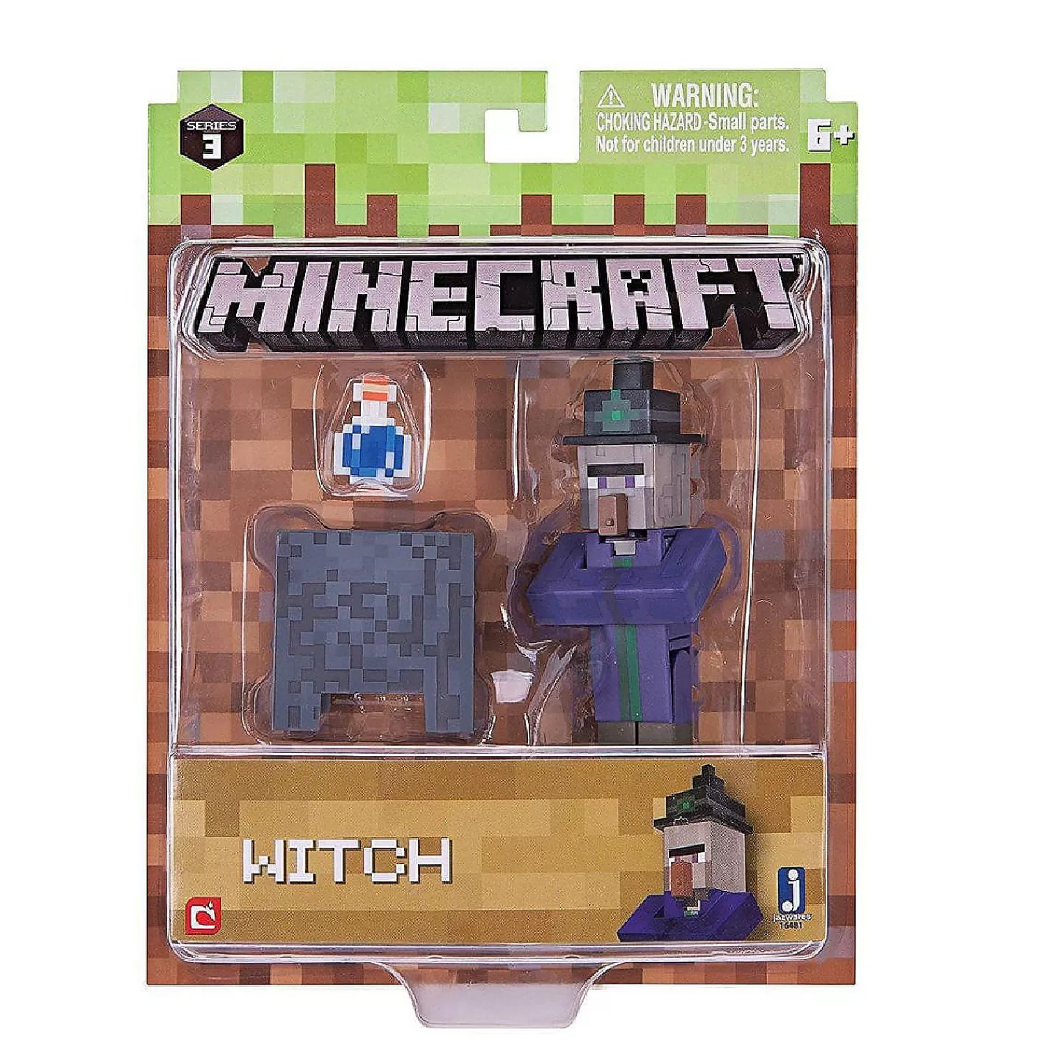 Oriental Trading Character Toys*Minecraft 3" Action Figure: Witch