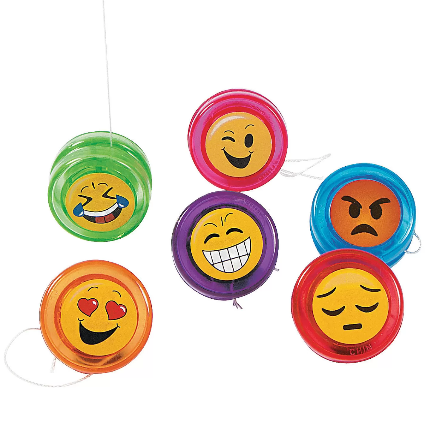 Oriental Trading Yo-Yos*Mini Emoji Yoyos - 12 Pc.