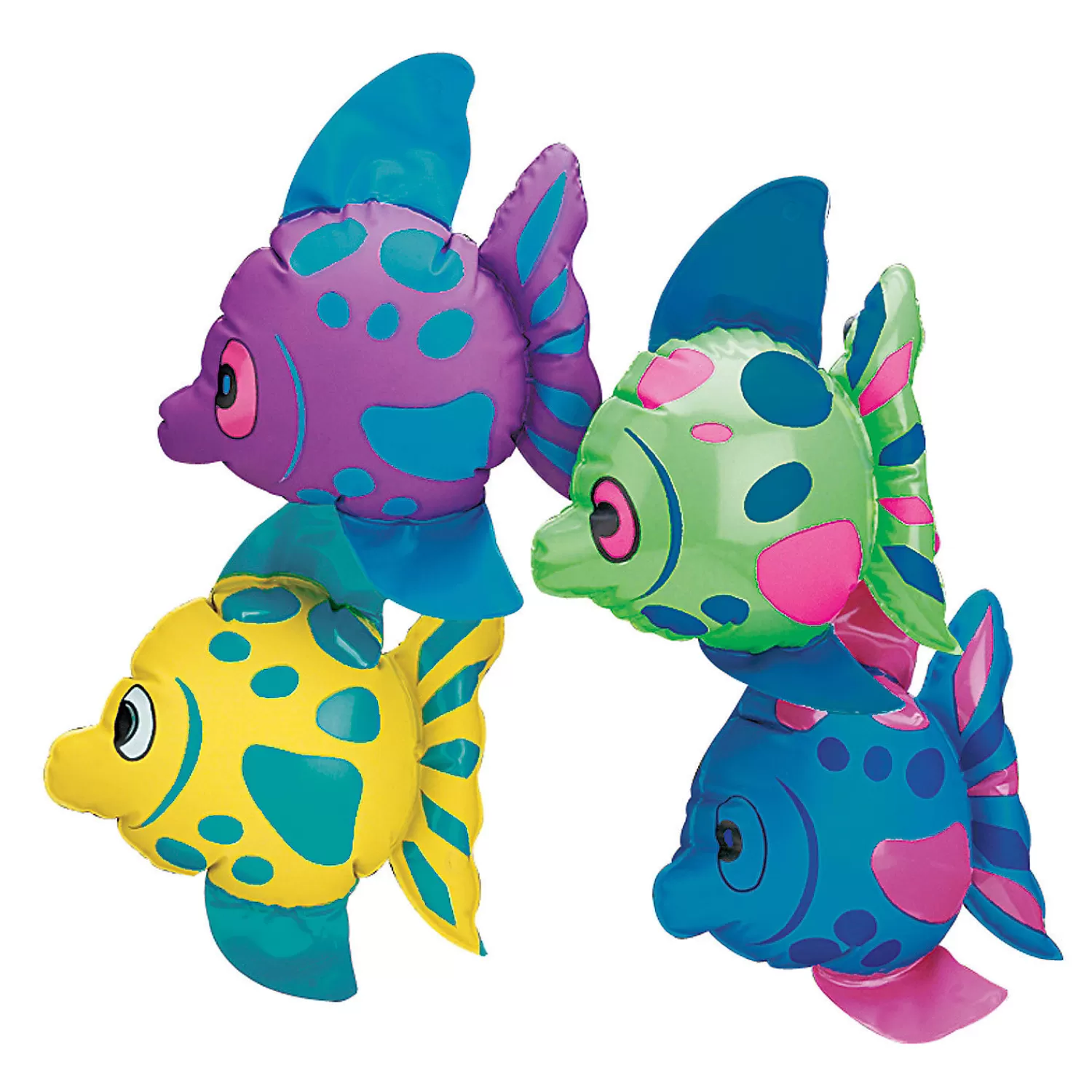 Oriental Trading Inflatable Toys*Mini Inflatable Fish - 12 Pc.