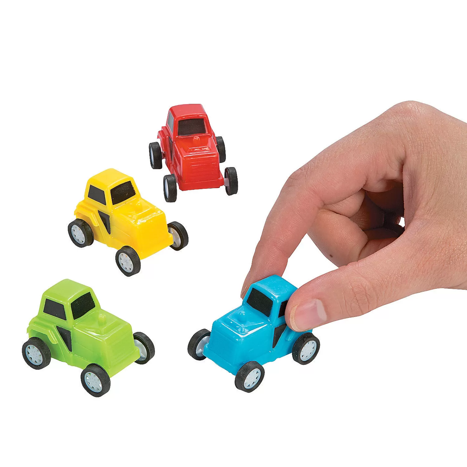 Oriental Trading Toy Cars*Mini Pull-Back Tractors - 12 Pc.