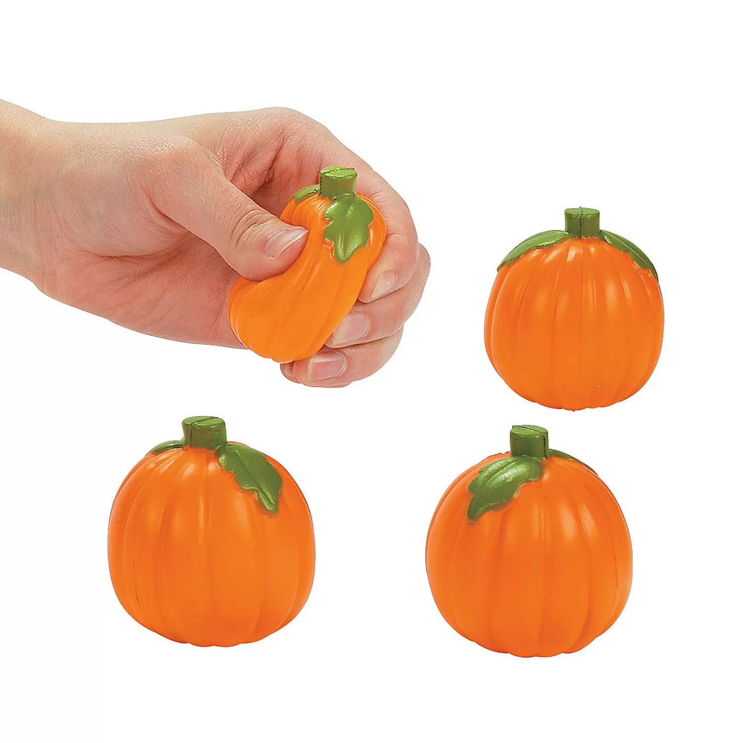 Oriental Trading Stress Balls & Toys*Mini Pumpkin Stress Toys - 24 Pc.