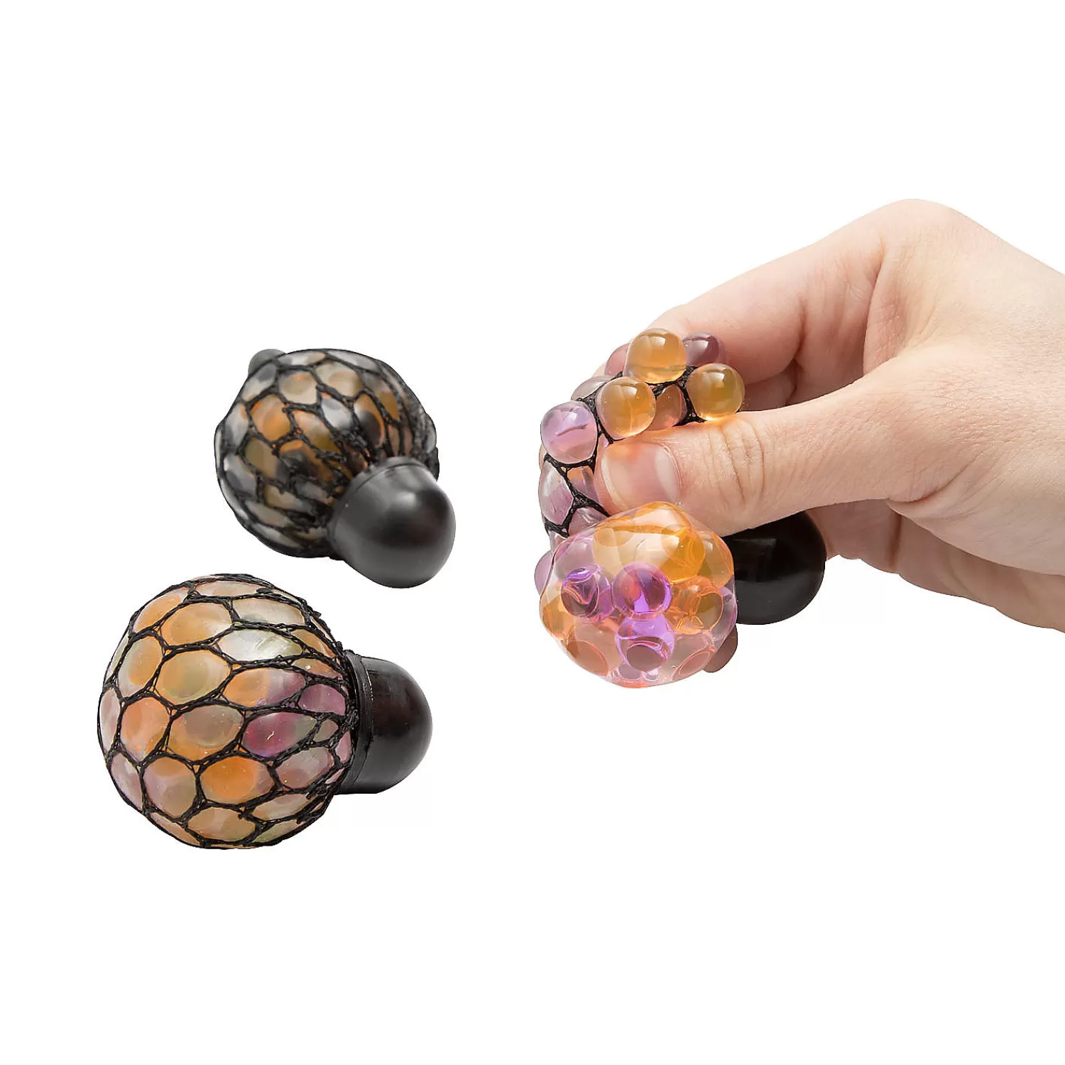 Oriental Trading Stress Balls & Toys*Mini Spiderweb Water Bead Stress Balls - 24 Pc.