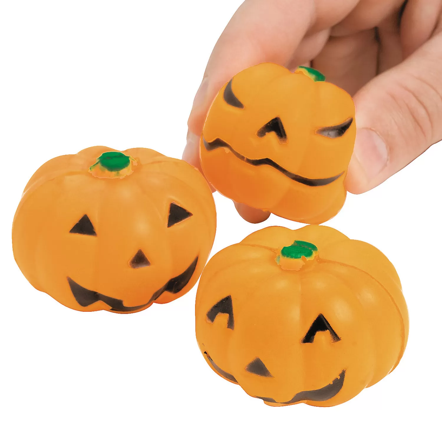 Oriental Trading Stress Balls & Toys*Mini Squeeze Jack-O'-Lantern Stress Toys - 24 Pc.