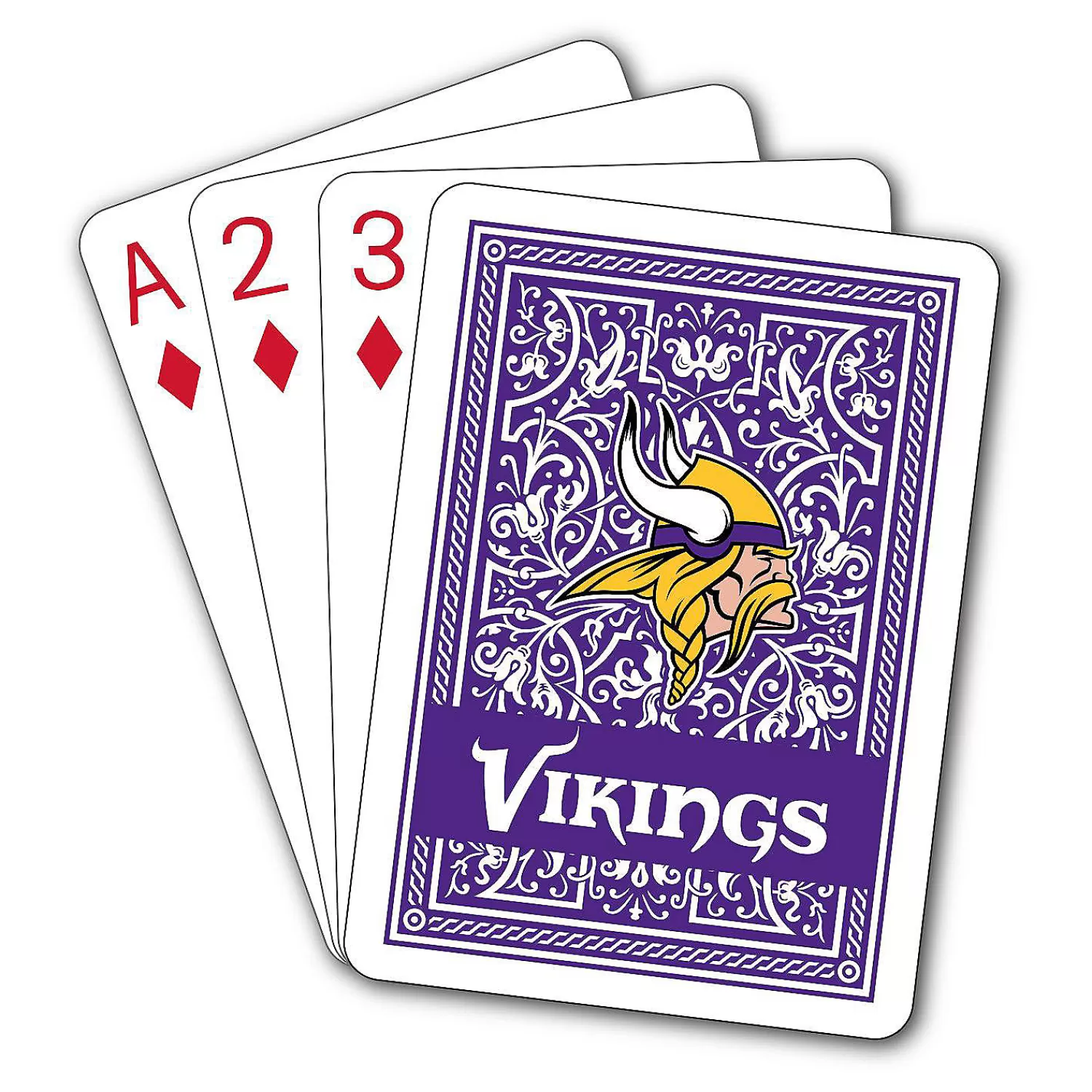 Oriental Trading Playing Cards*Minnesota Vikings Nfl Team Playing Cards