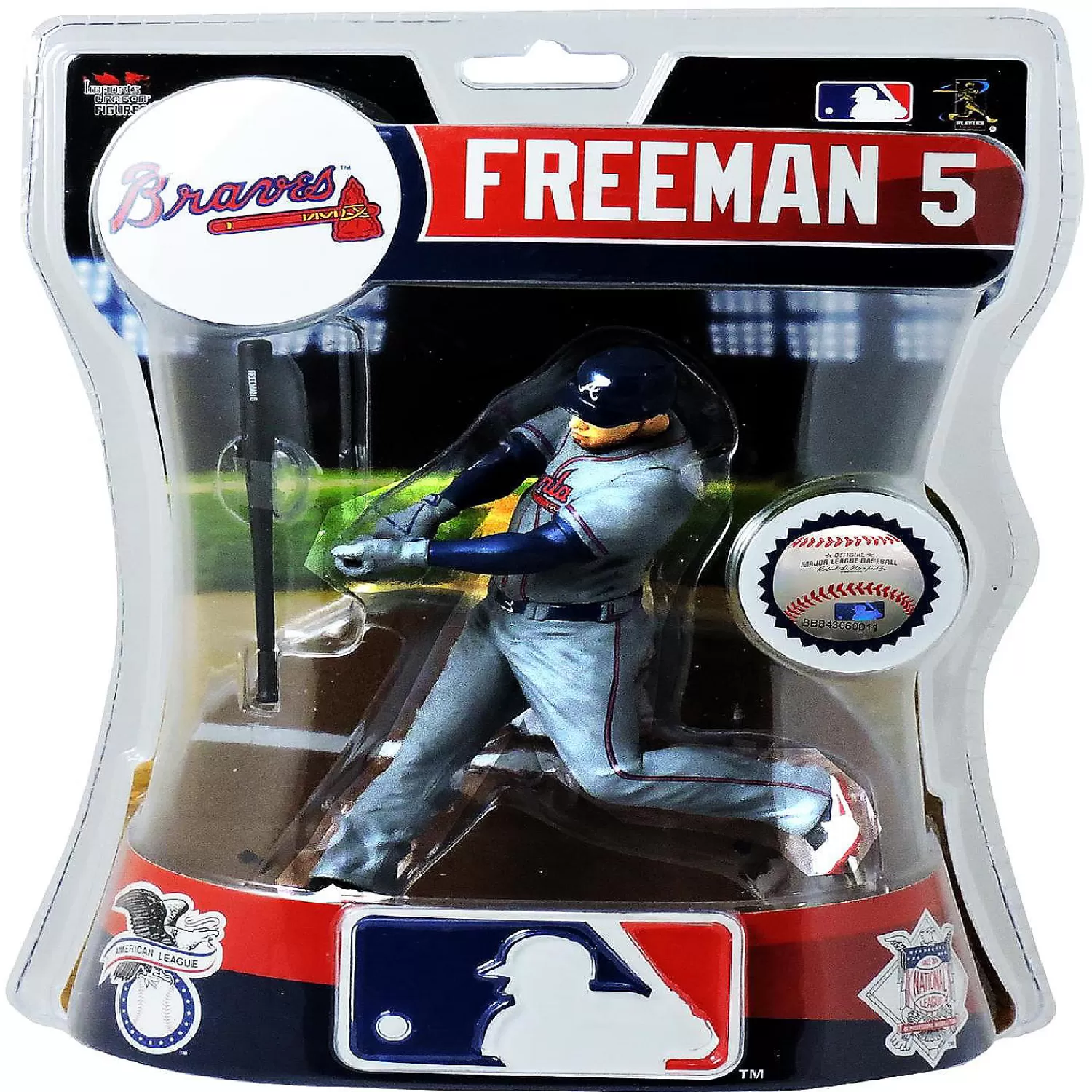 Oriental Trading Character Toys*Mlb Atlanta Braves 6 Inch Figure Freddie Freeman