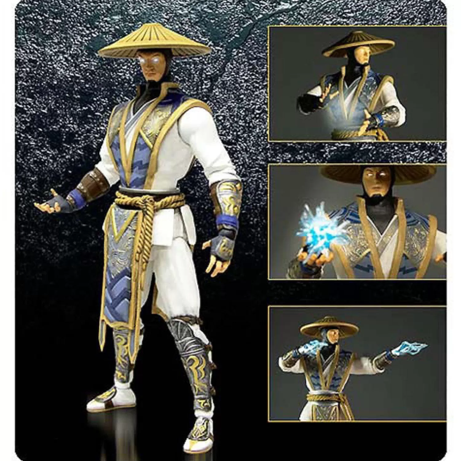 Oriental Trading Character Toys*Mortal Kombat 6" Action Figure Raiden