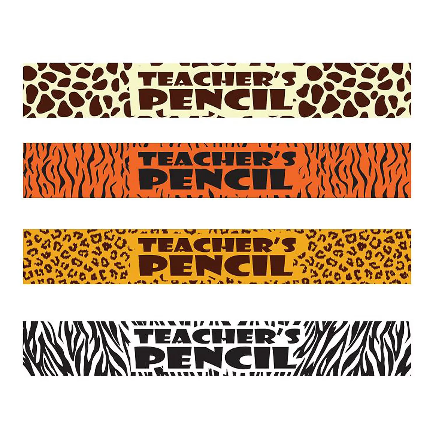 Oriental Trading Pencils*Musgrave Pencil Company Safari Teacher Pencils, Box Of 144