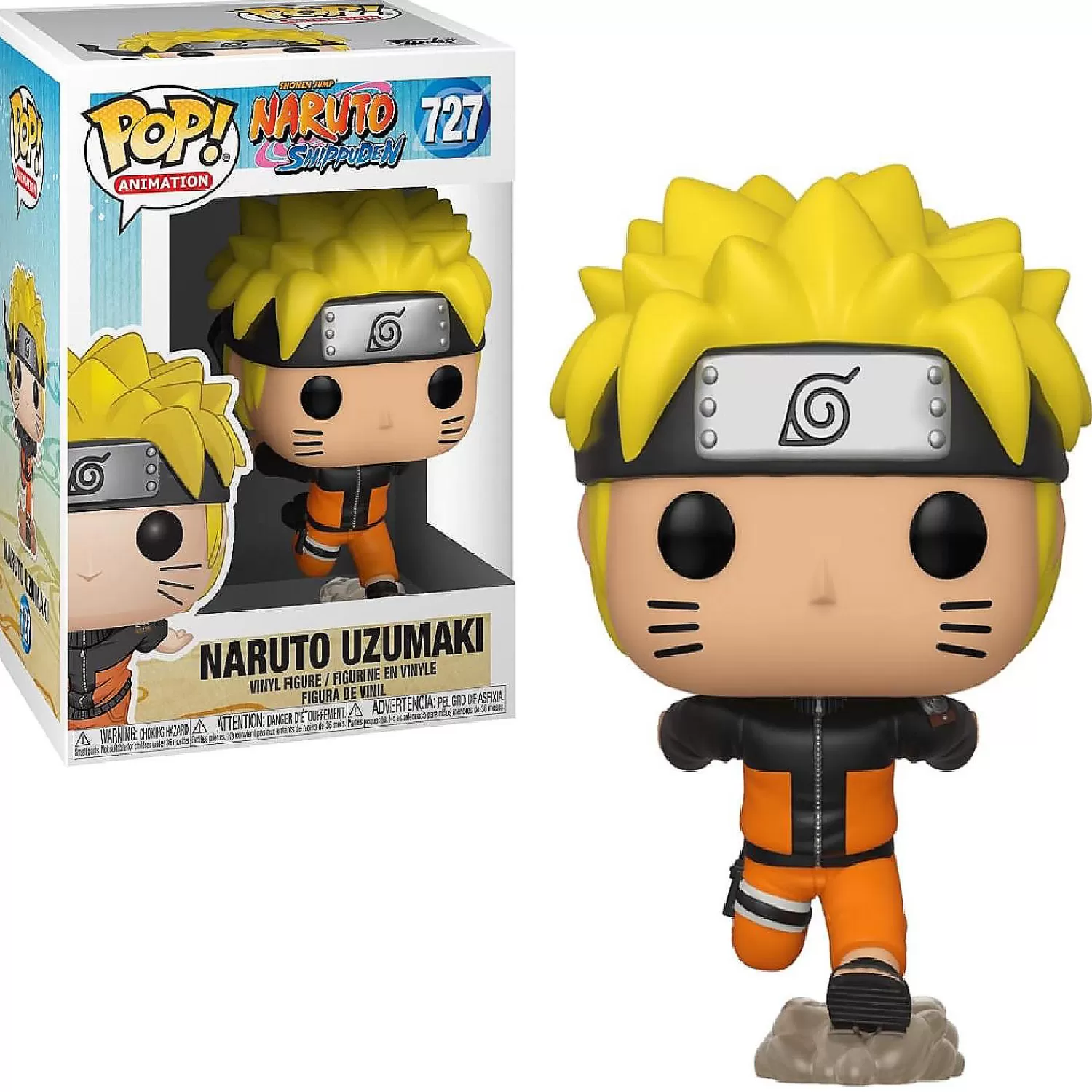 Oriental Trading Character Toys*Naruto Funko Pop Animation Vinyl Figure Naruto Running