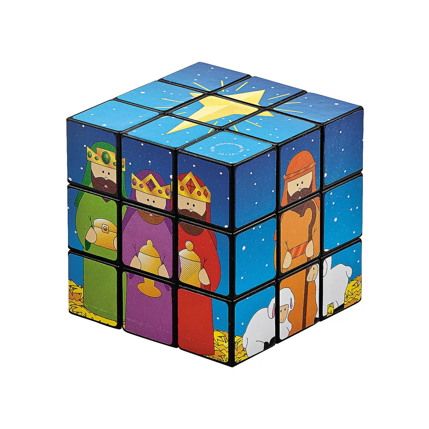 Oriental Trading Puzzles*Nativity Puzzle Cubes - 12 Pc.