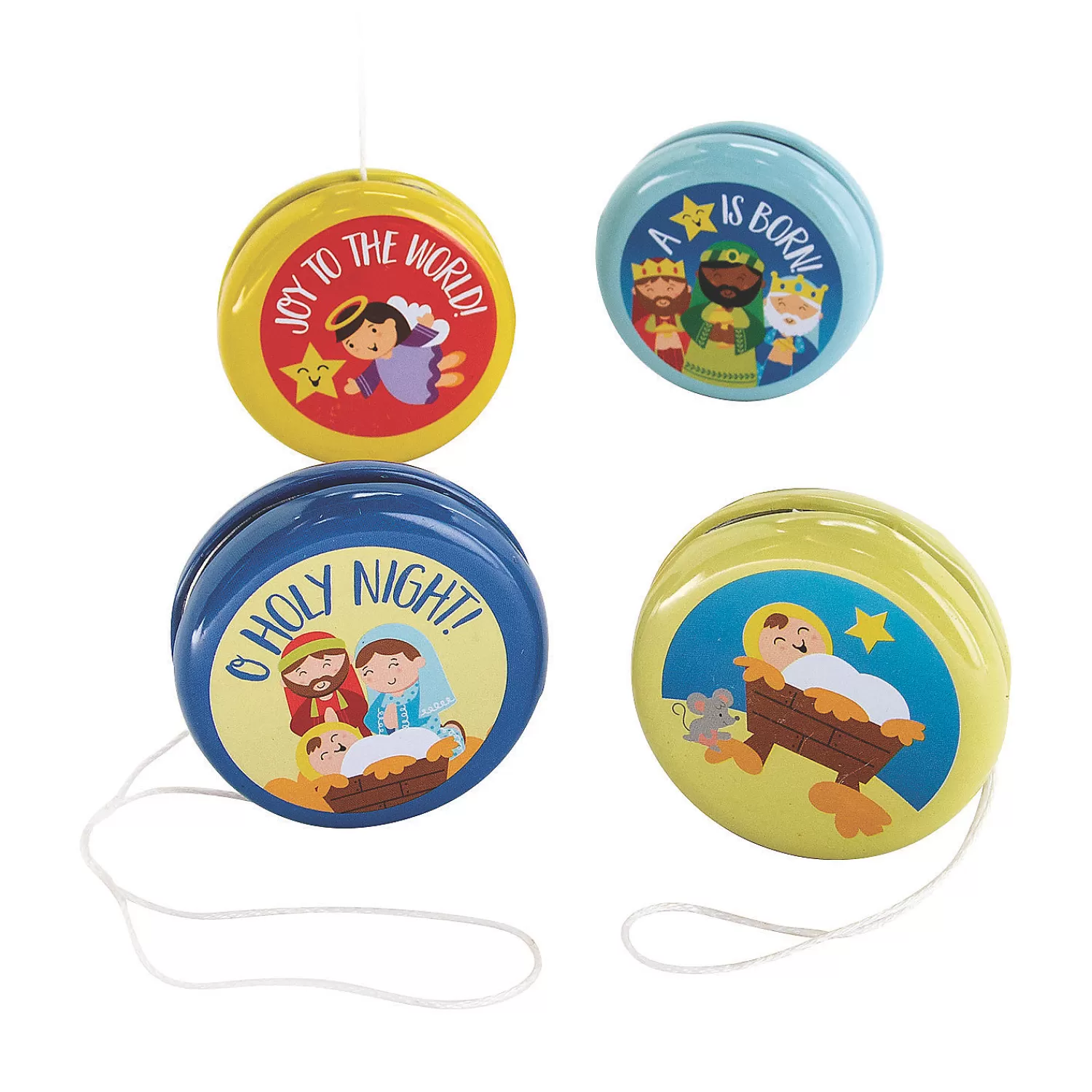 Oriental Trading Yo-Yos*Nativity Yoyos