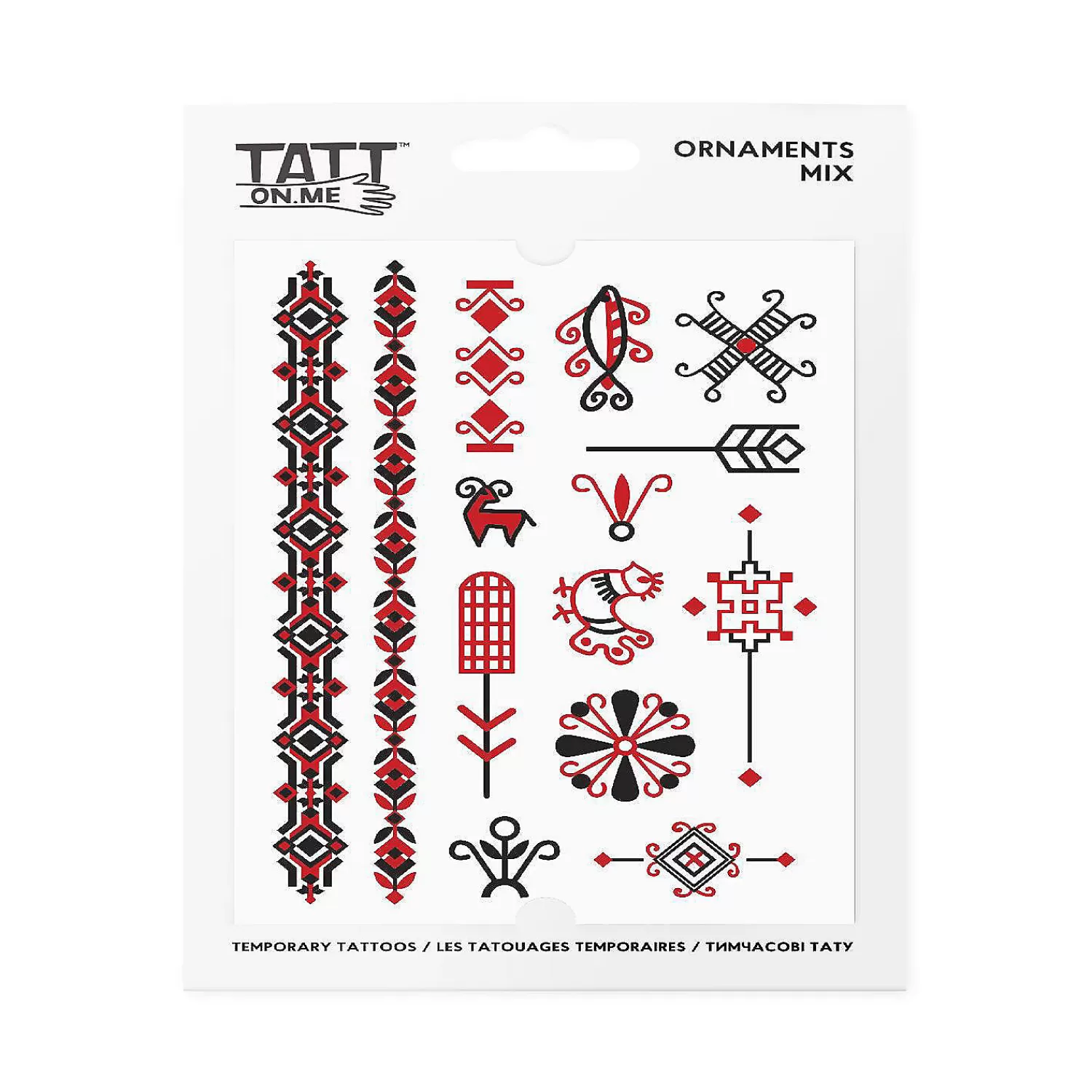 Oriental Trading Temporary Tattoos*Ornaments Mix Tattoo Set