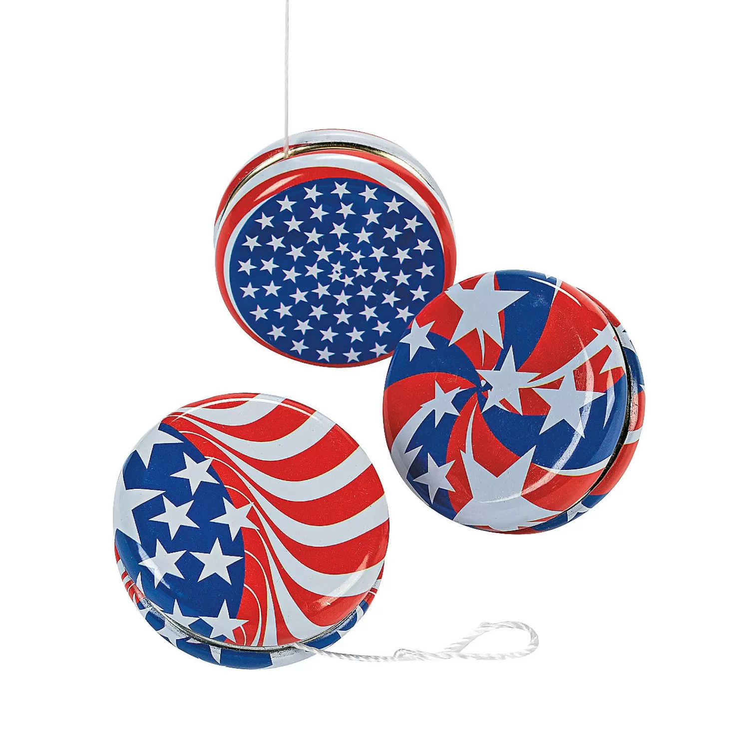 Oriental Trading Yo-Yos*Patriotic Yoyos - 12 Pc.