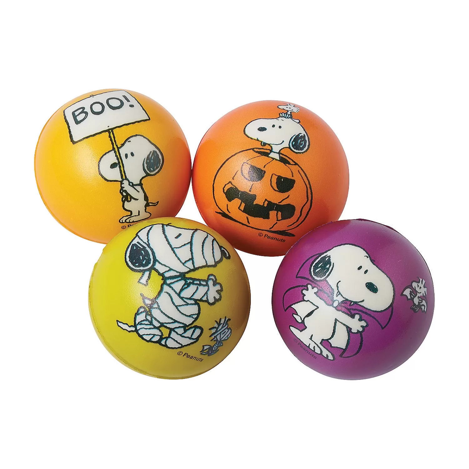 Oriental Trading Stress Balls & Toys*Peanuts® Halloween Stress Balls - 12 Pc.