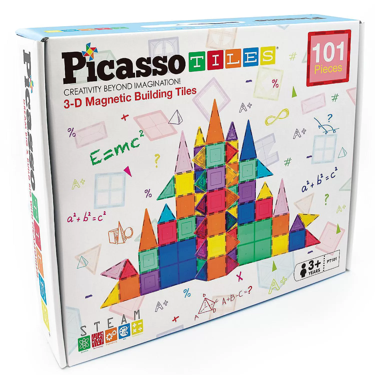 Oriental Trading Building Blocks*Picassotiles 101Pc Magnetic Building Block Set