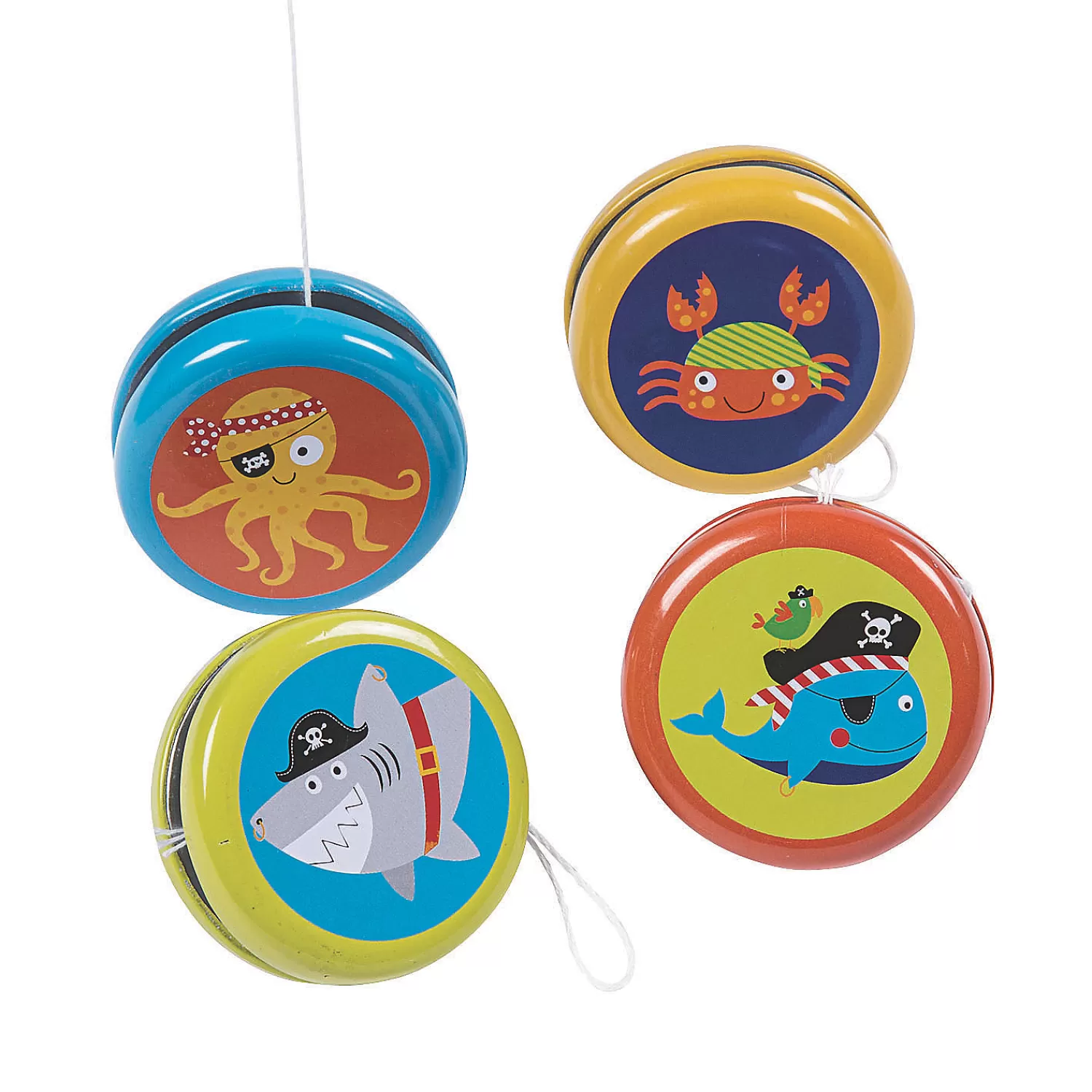 Oriental Trading Yo-Yos*Pirate Animals Yoyos - 12 Pc.