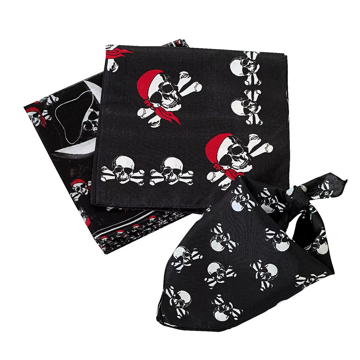 Oriental Trading Pretend Play*Pirate Bandanas - 12 Pc.