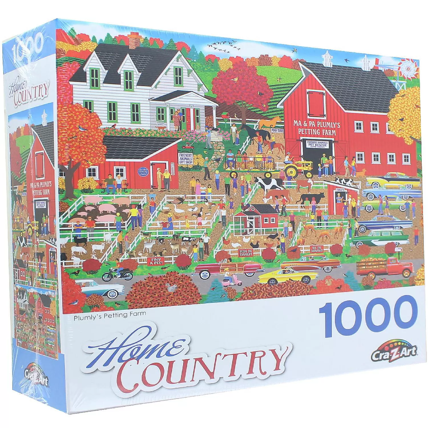 Oriental Trading Puzzles*Plumly's Petting Farm 1000 Piece Jigsaw Puzzle