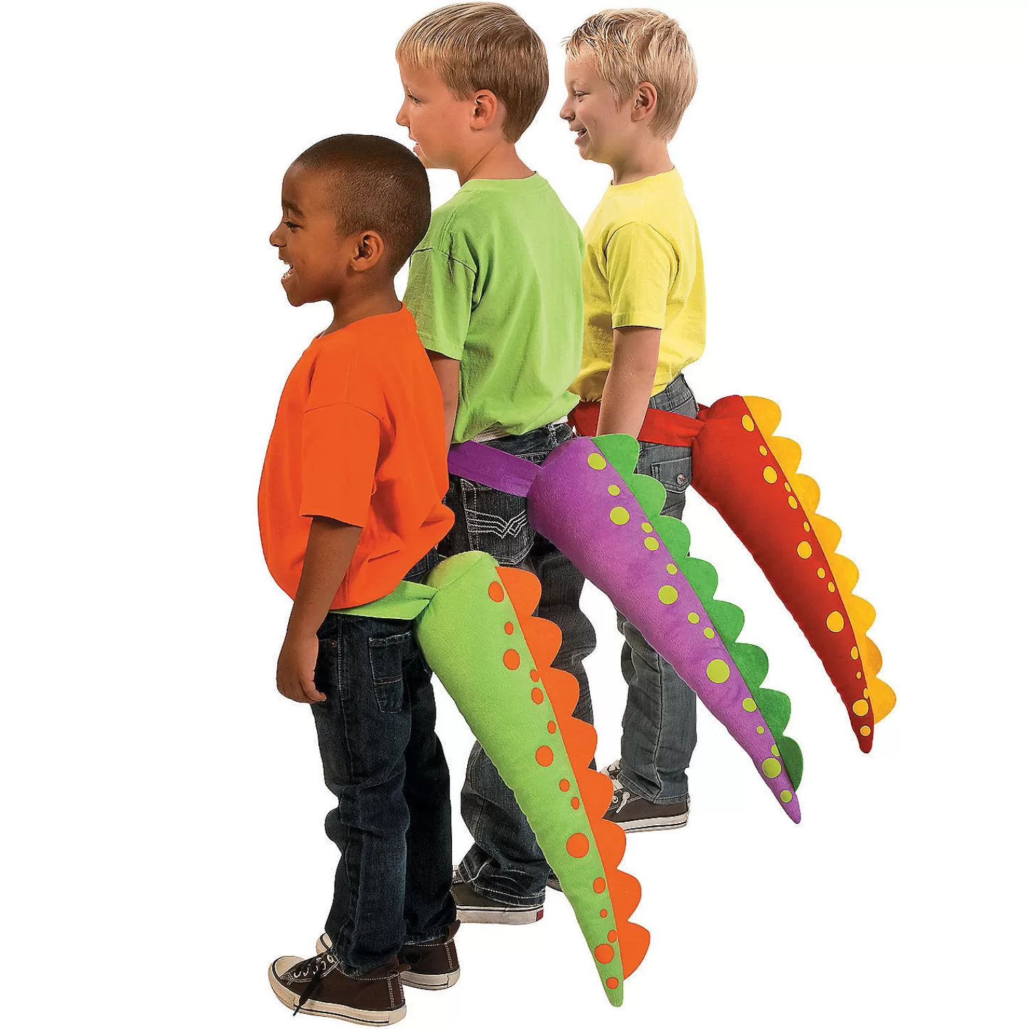 Oriental Trading Pretend Play*Plush Dinosaur Tails - 6 Pc.