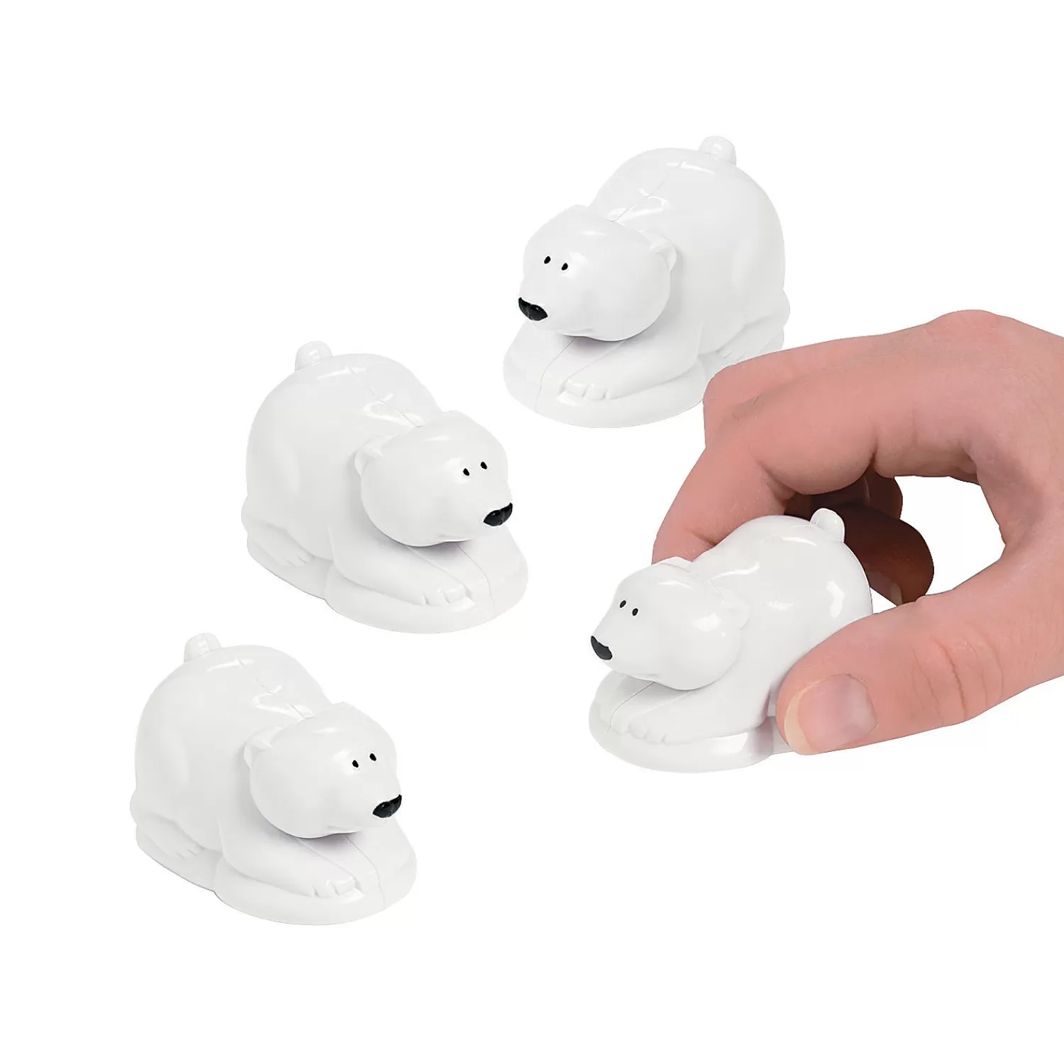 Oriental Trading Character Toys*Polar Bear Pull-Back Toys - 12 Pc.