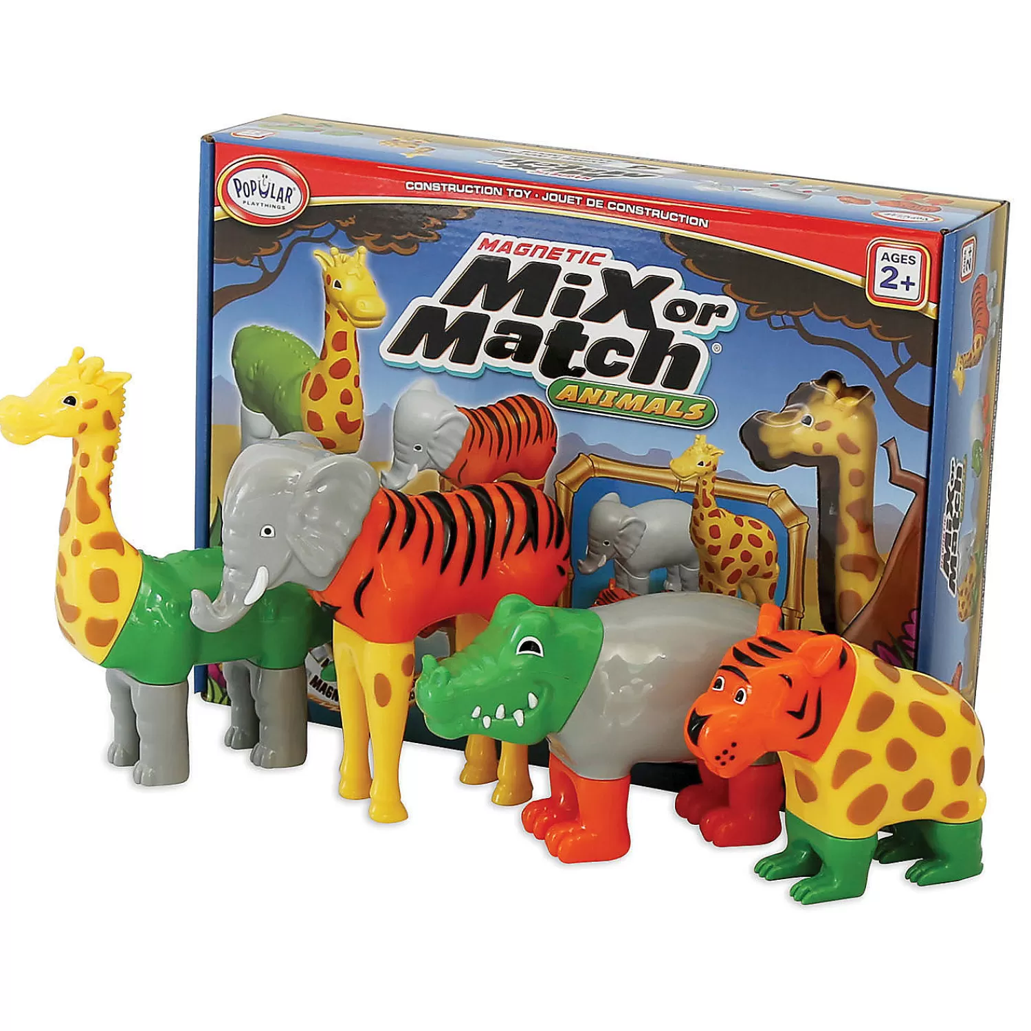 Oriental Trading Play Sets*Popular Playthings Magnetic Mix Or Match® Animals