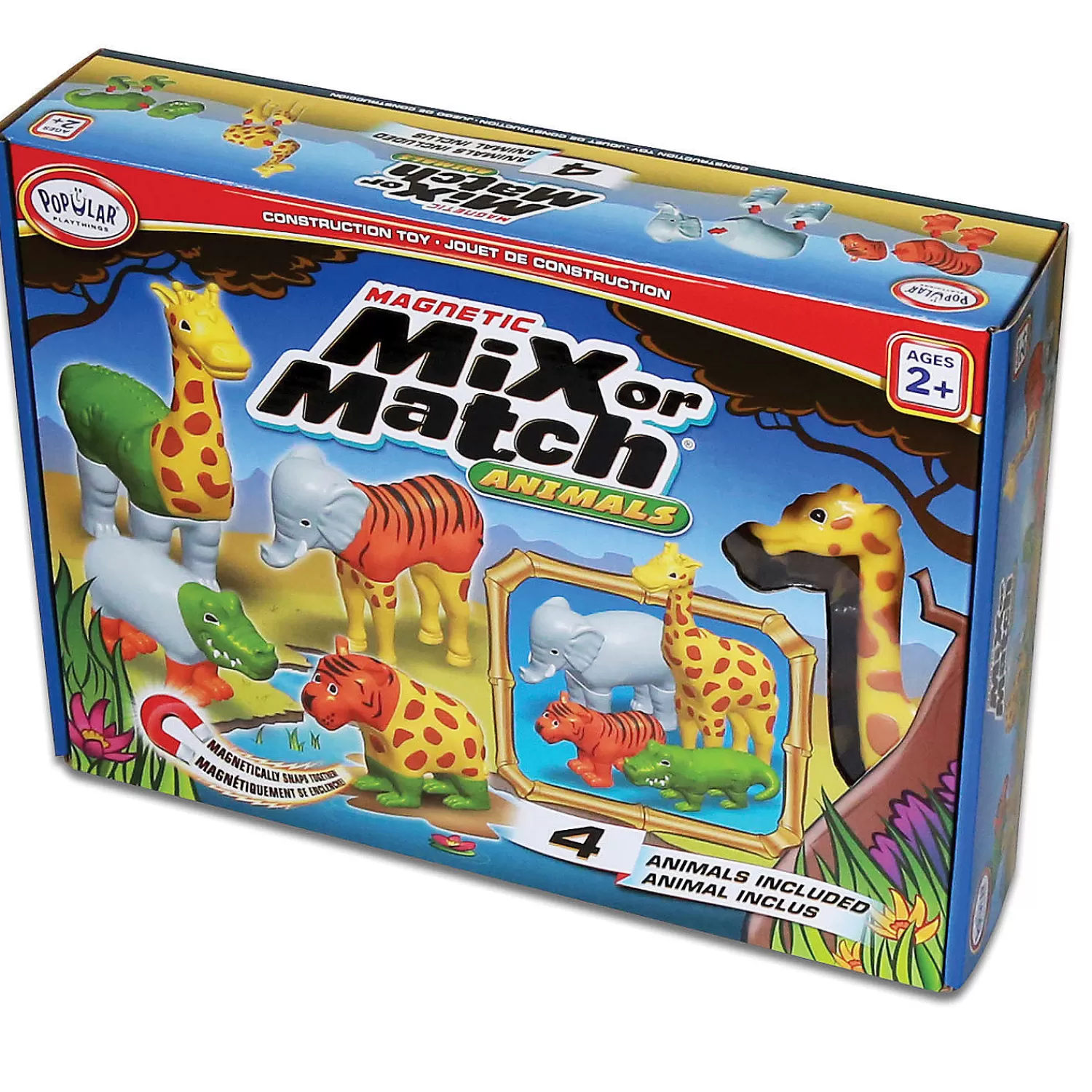 Oriental Trading Play Sets*Popular Playthings Magnetic Mix Or Match® Animals