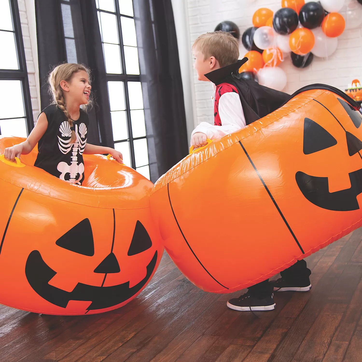 Oriental Trading Inflatable Toys*Pumpkin Inflatable Body Bopper Set