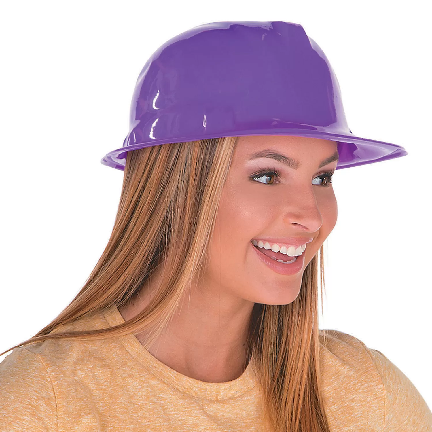 Oriental Trading Pretend Play*Purple Construction Hats - 12 Pc.