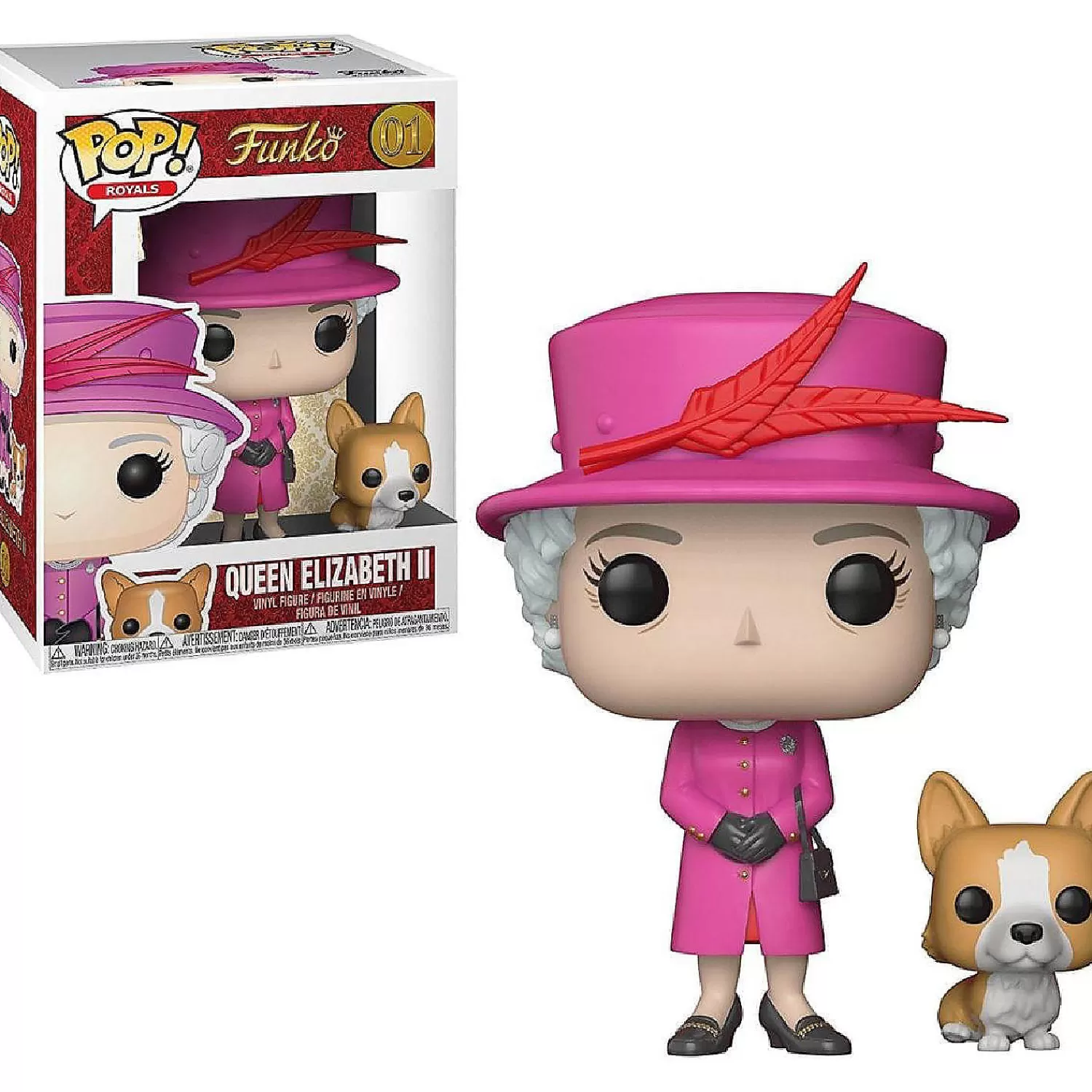 Oriental Trading Character Toys*Royal Family Funko Pop Vinyl Figure: Queen Elizabeth Ii