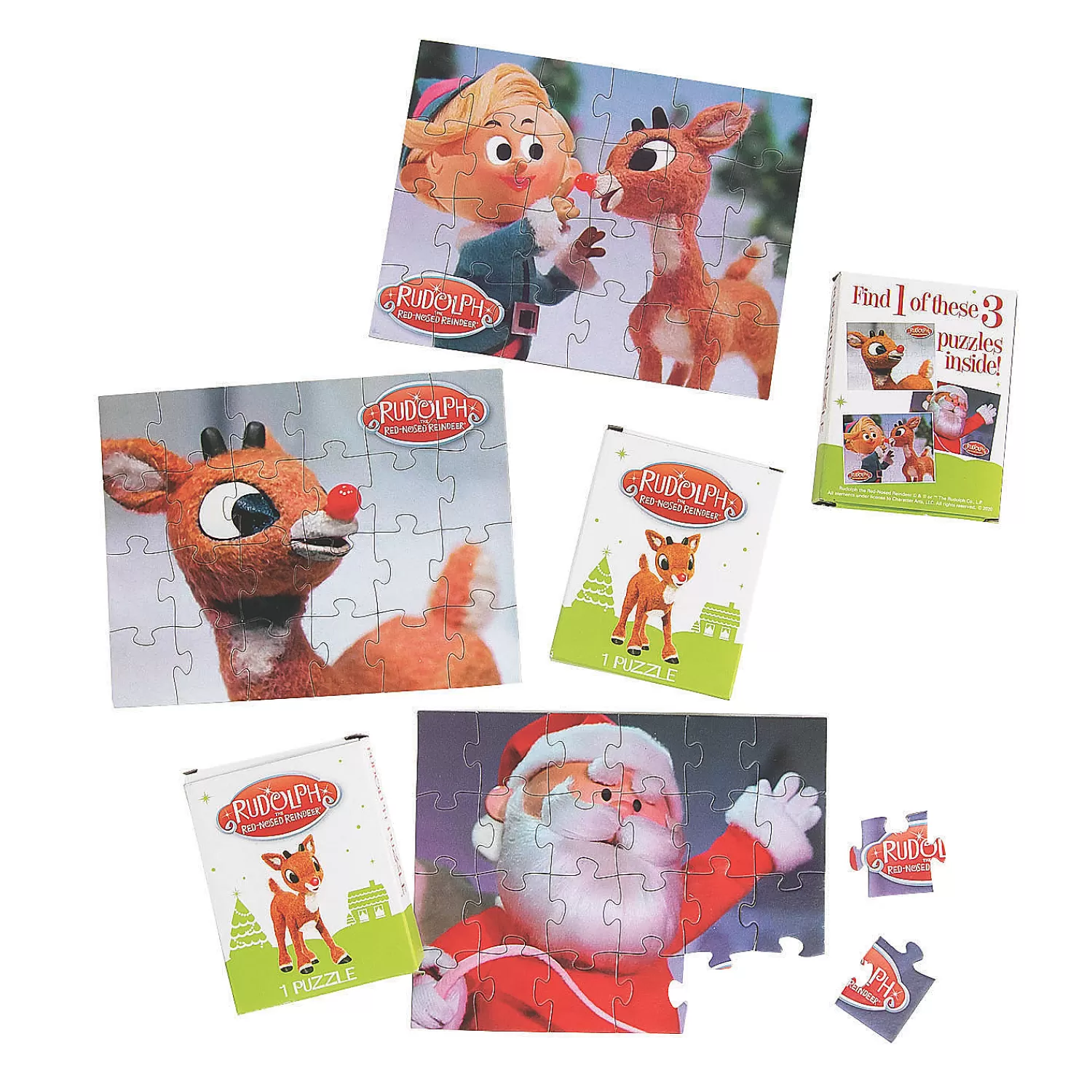 Oriental Trading Puzzles*Rudolph The Red-Nosed Reindeer