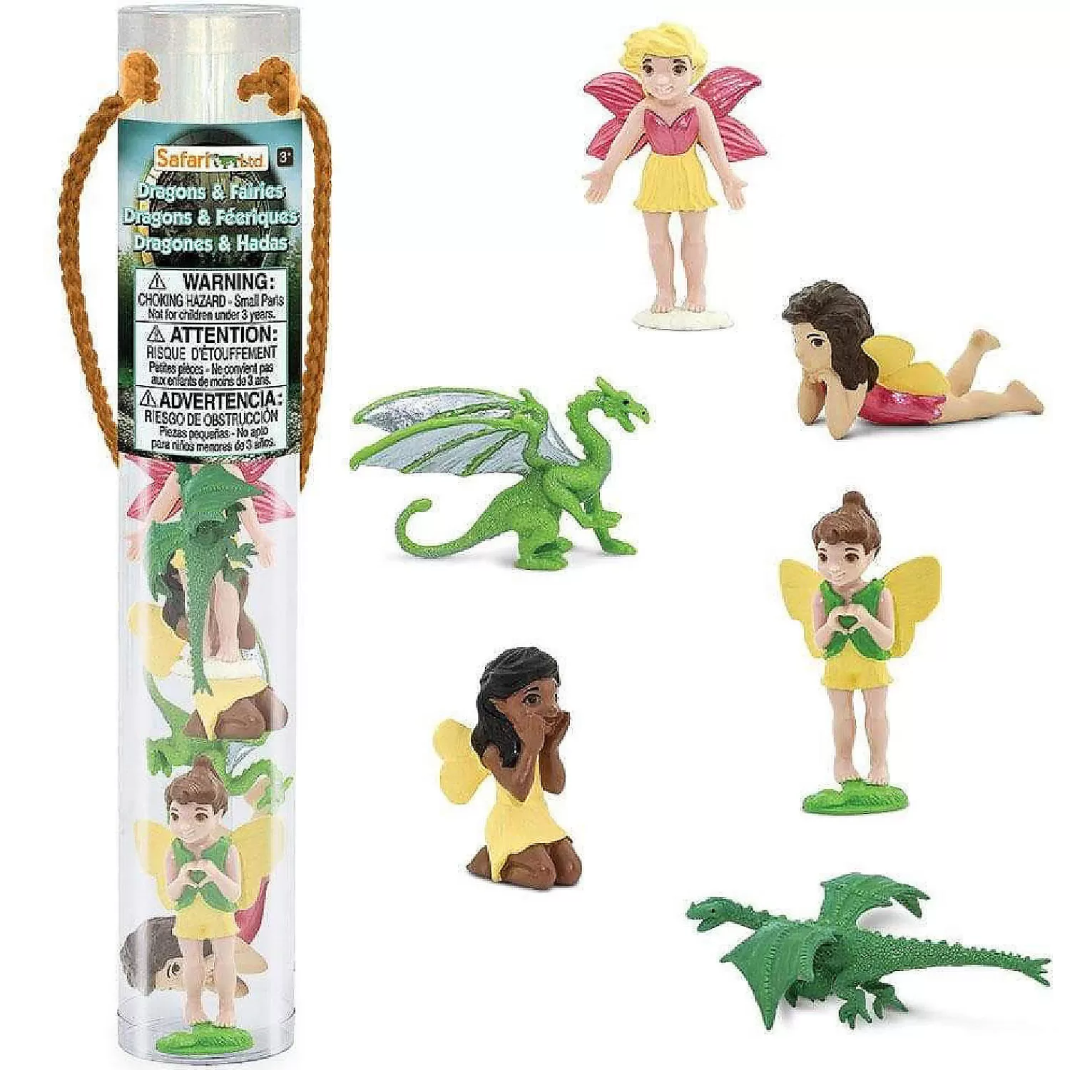 Oriental Trading Play Sets*Safari Fairies & Dragons Designer Toob