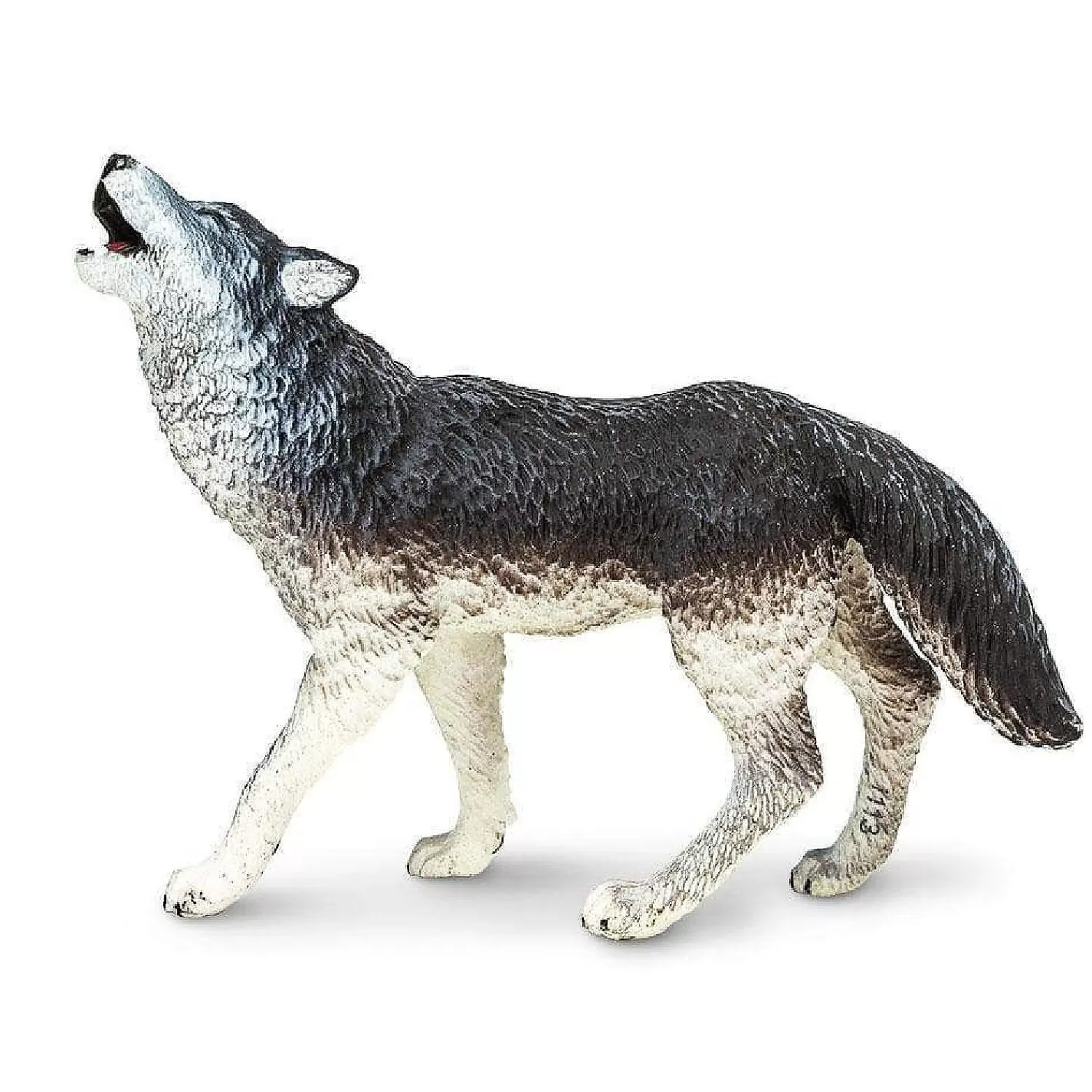 Oriental Trading Character Toys*Safari Gray Wolf Toy