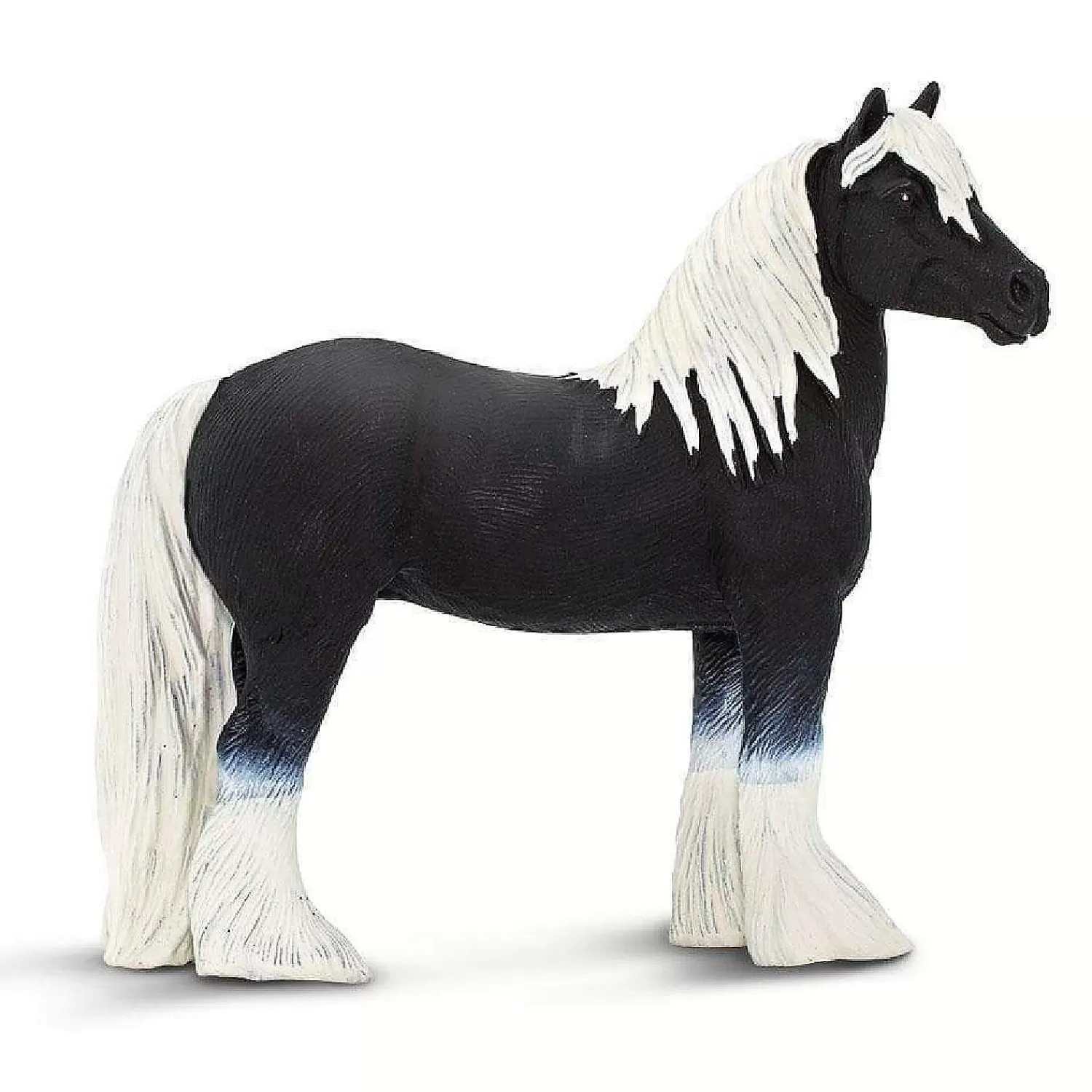 Oriental Trading Character Toys*Safari Gypsy Vanner Stallion Toy