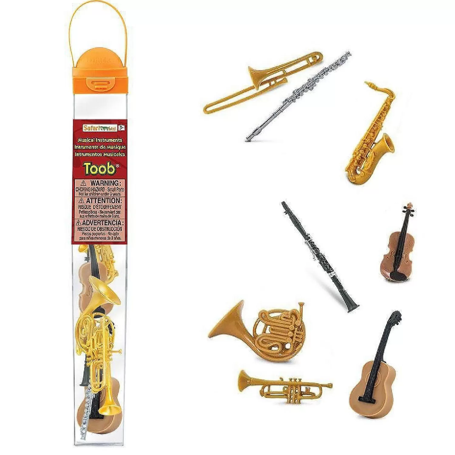 Oriental Trading Play Sets*Safari Musical Instruments Toob