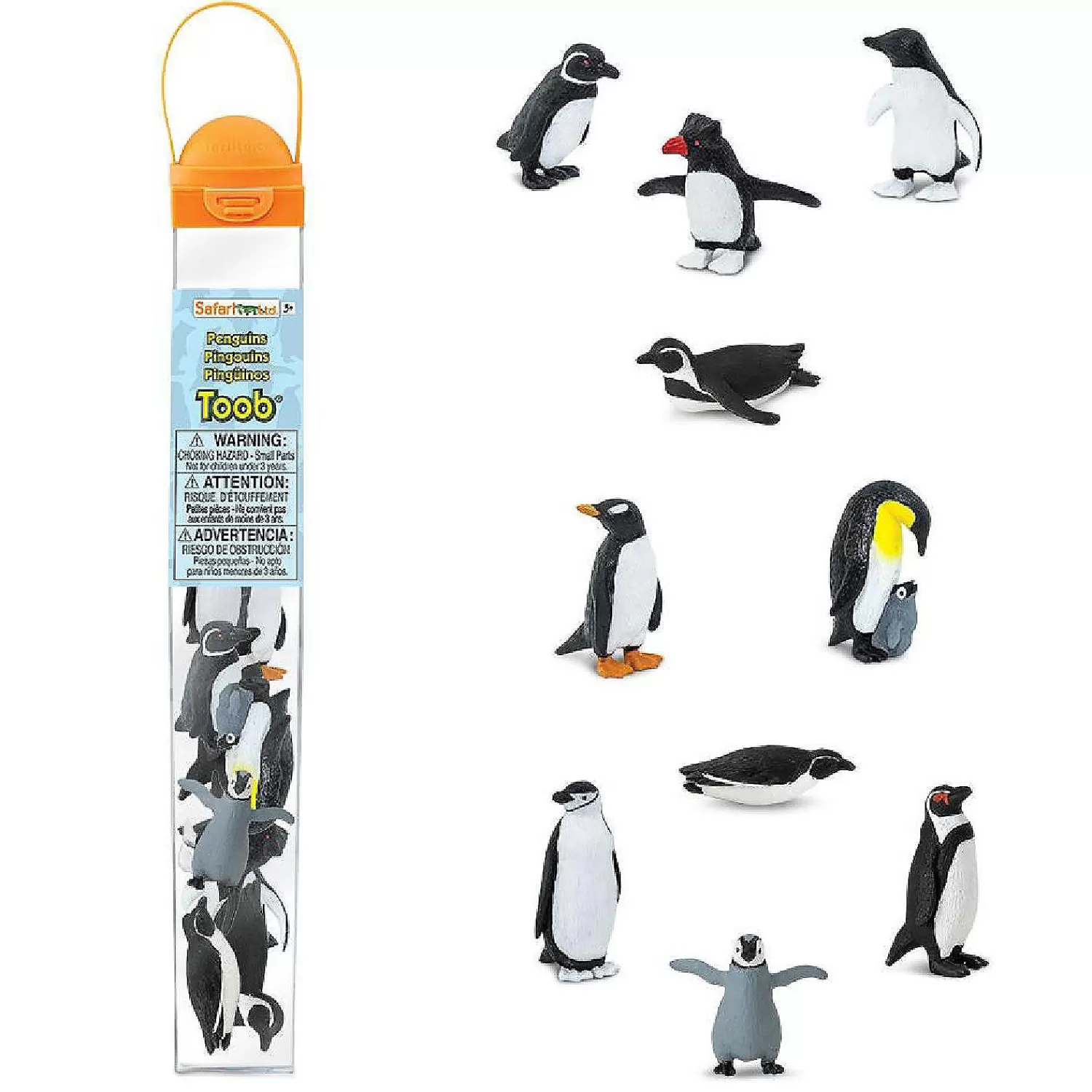 Oriental Trading Play Sets*Safari Penguins Toob