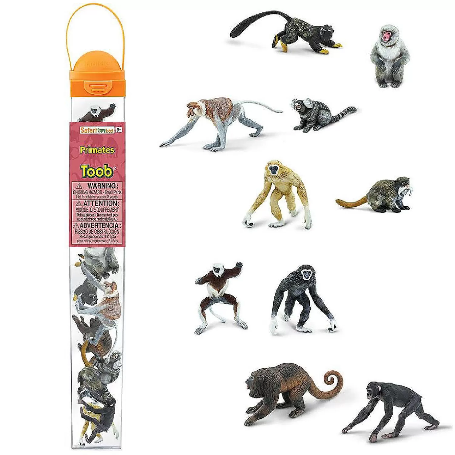 Oriental Trading Play Sets*Safari Primates Toob