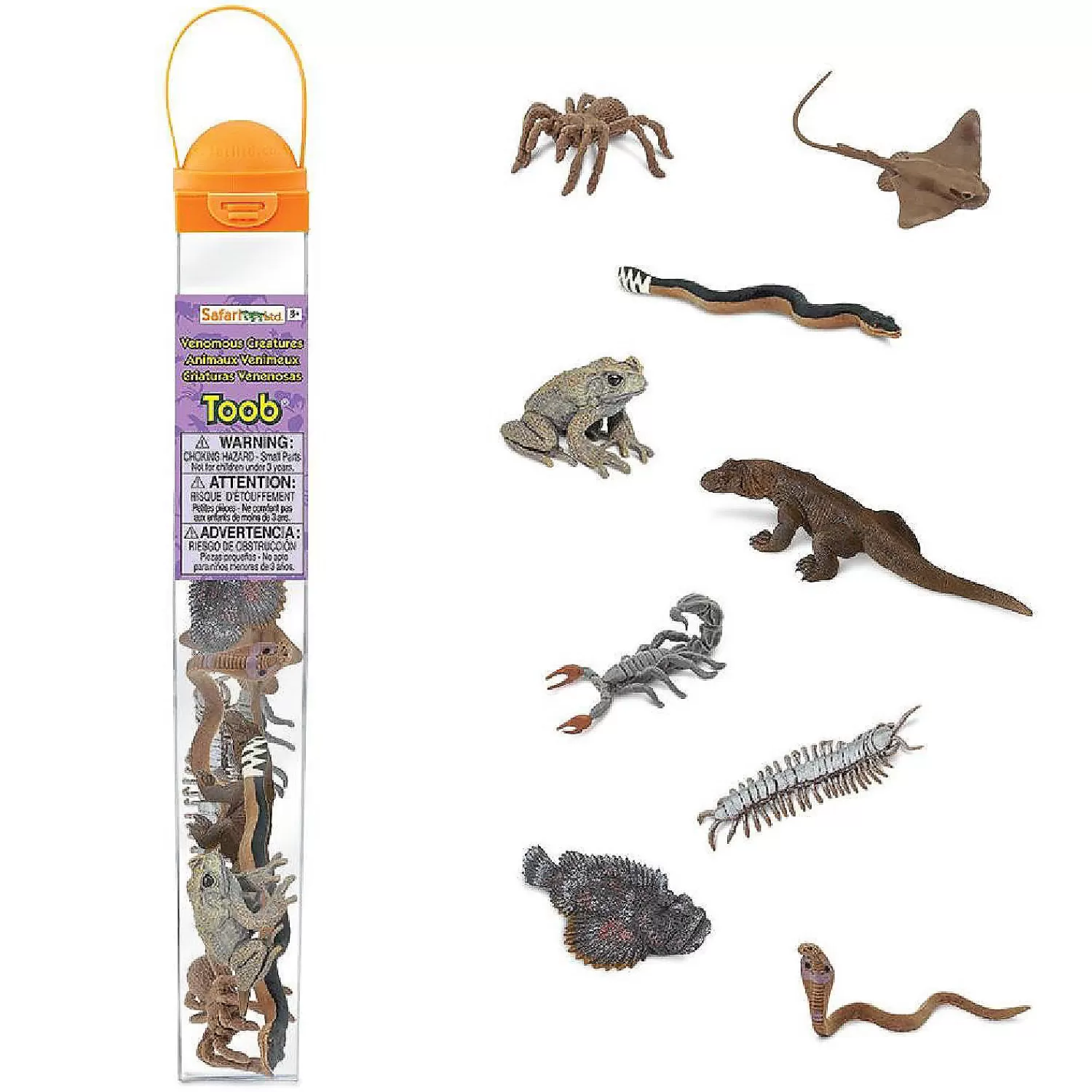 Oriental Trading Play Sets*Safari Venomous Creatures Toob