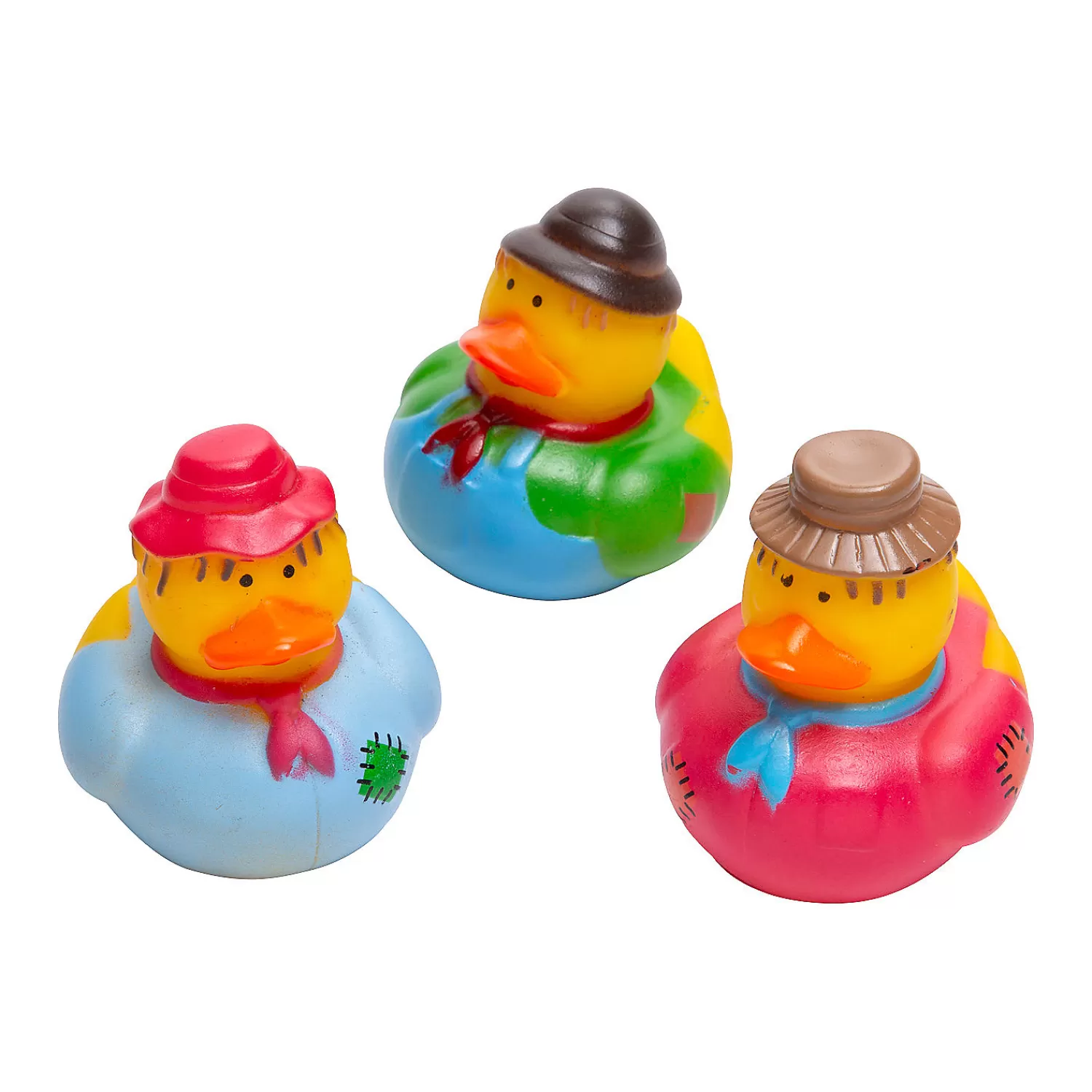 Oriental Trading Rubber Duckies*Scarecrow Rubber Ducks - 12 Pc.