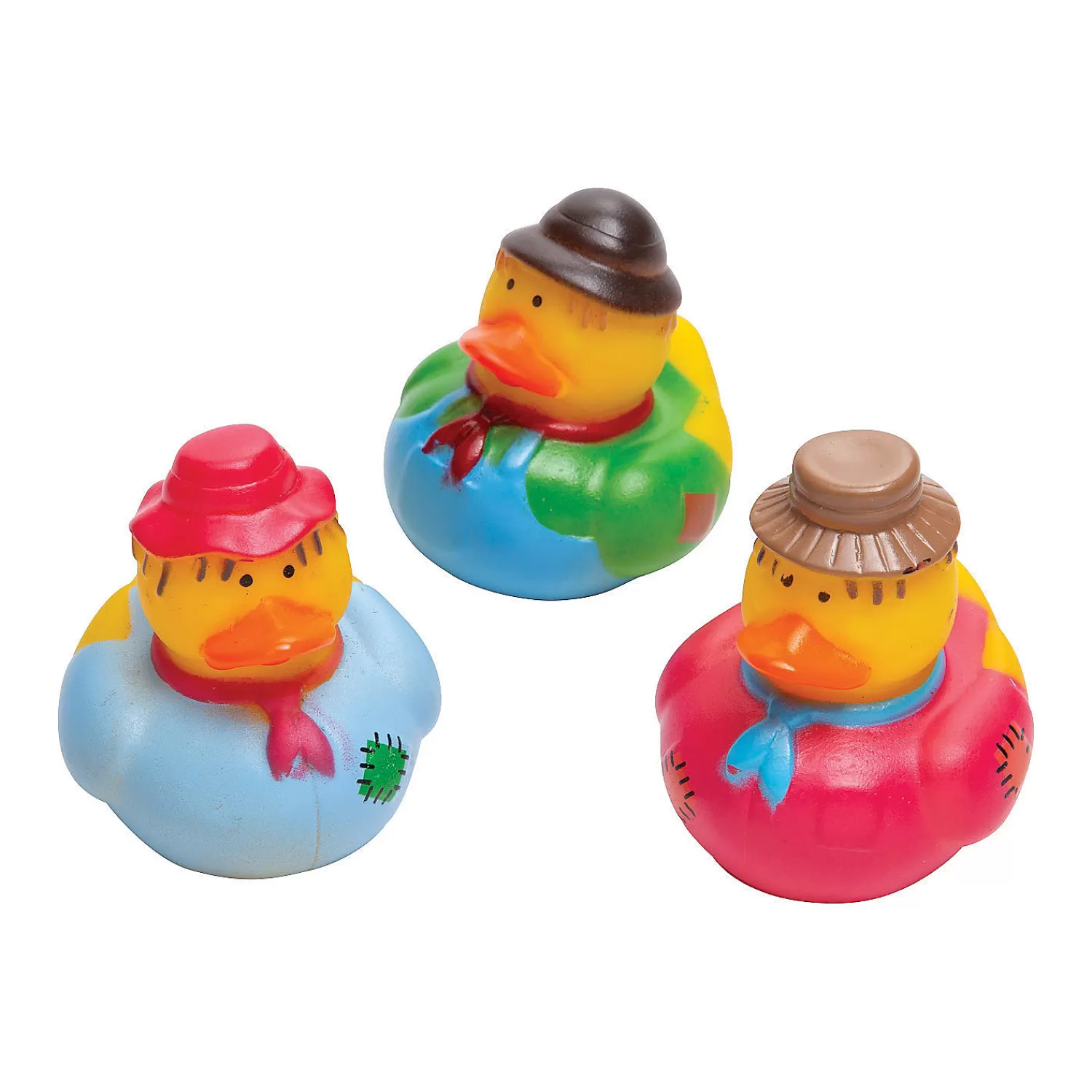 Oriental Trading Rubber Duckies*Scarecrow Rubber Ducks - 12 Pc.