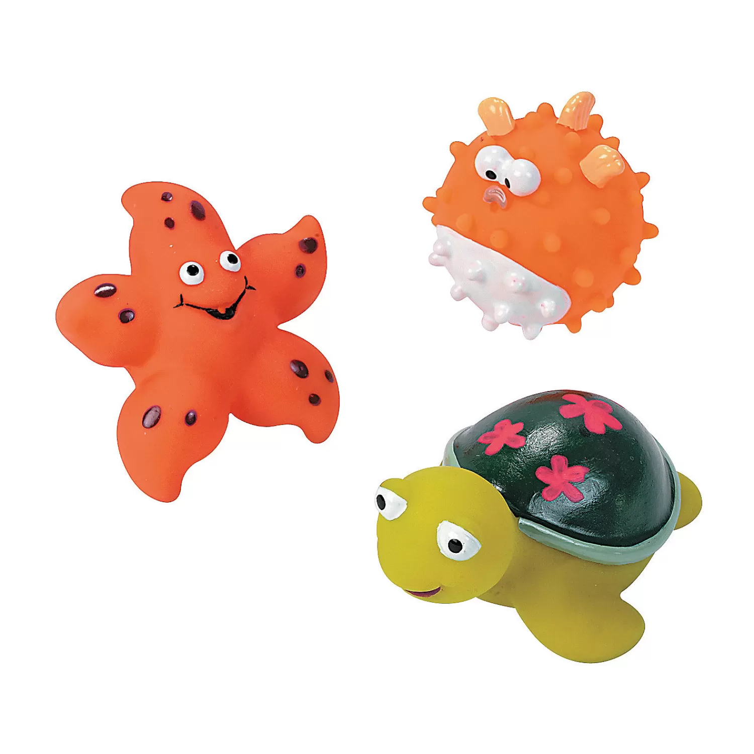 Oriental Trading Character Toys*Sea Life Characters - 12 Pc.