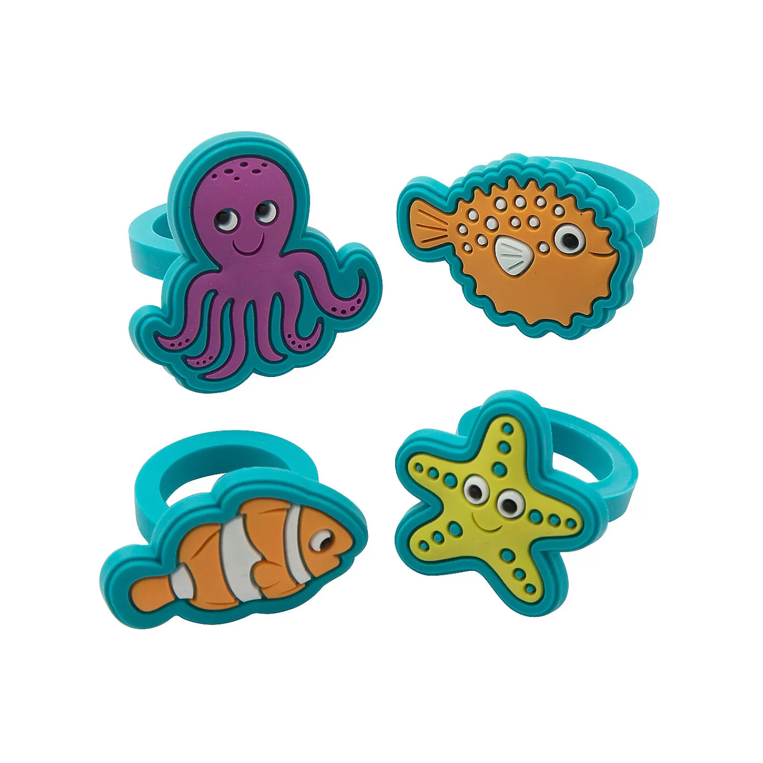 Oriental Trading Rings*Sea Life Rings - 12 Pc.